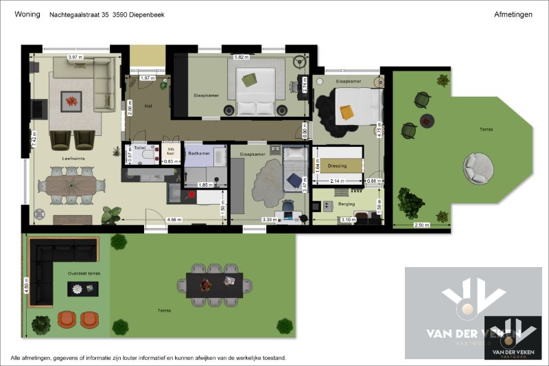 INSTAPKLARE WONING MET ONDERHOUDSVRIENDELIJKE TUIN IN DIEPENBEEK foto 27