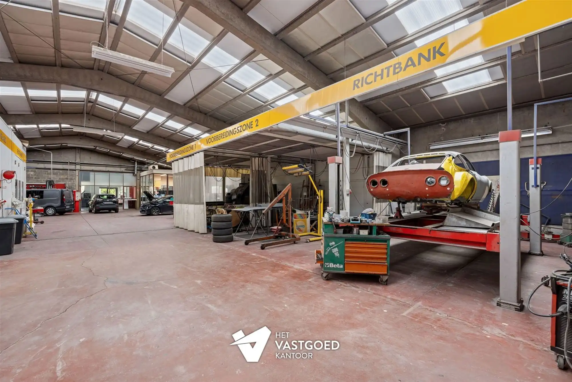 OVER TE NEMEN GARAGE (800M²) EN TANKSTATION GELEGEN OP EEN PERCEEL VAN 2727M² TE HAM foto 29