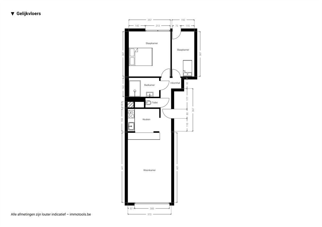 Kwalitatief gerenoveerd appartement met tuin foto 16