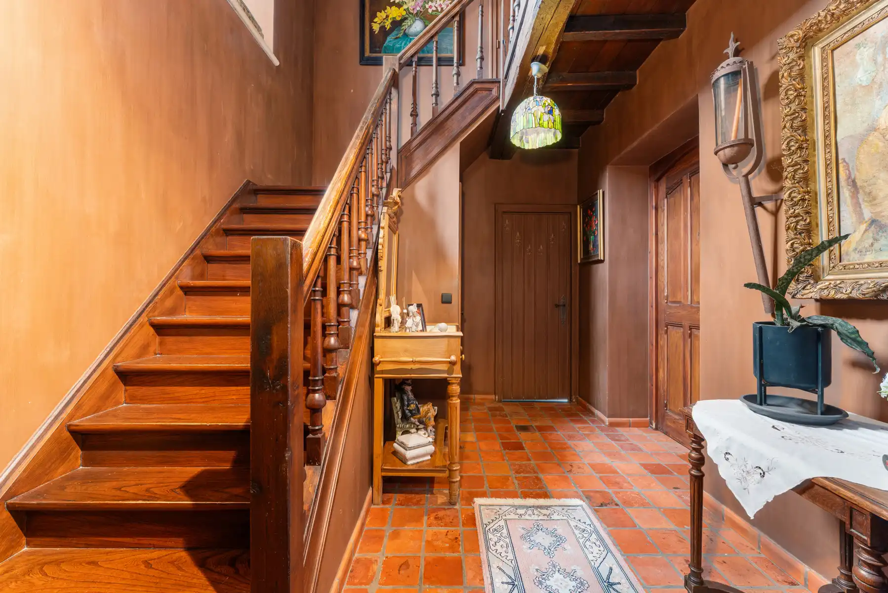 Landhuis met 2 magazijnen, rustig gelegen op 5.388 m² foto 14