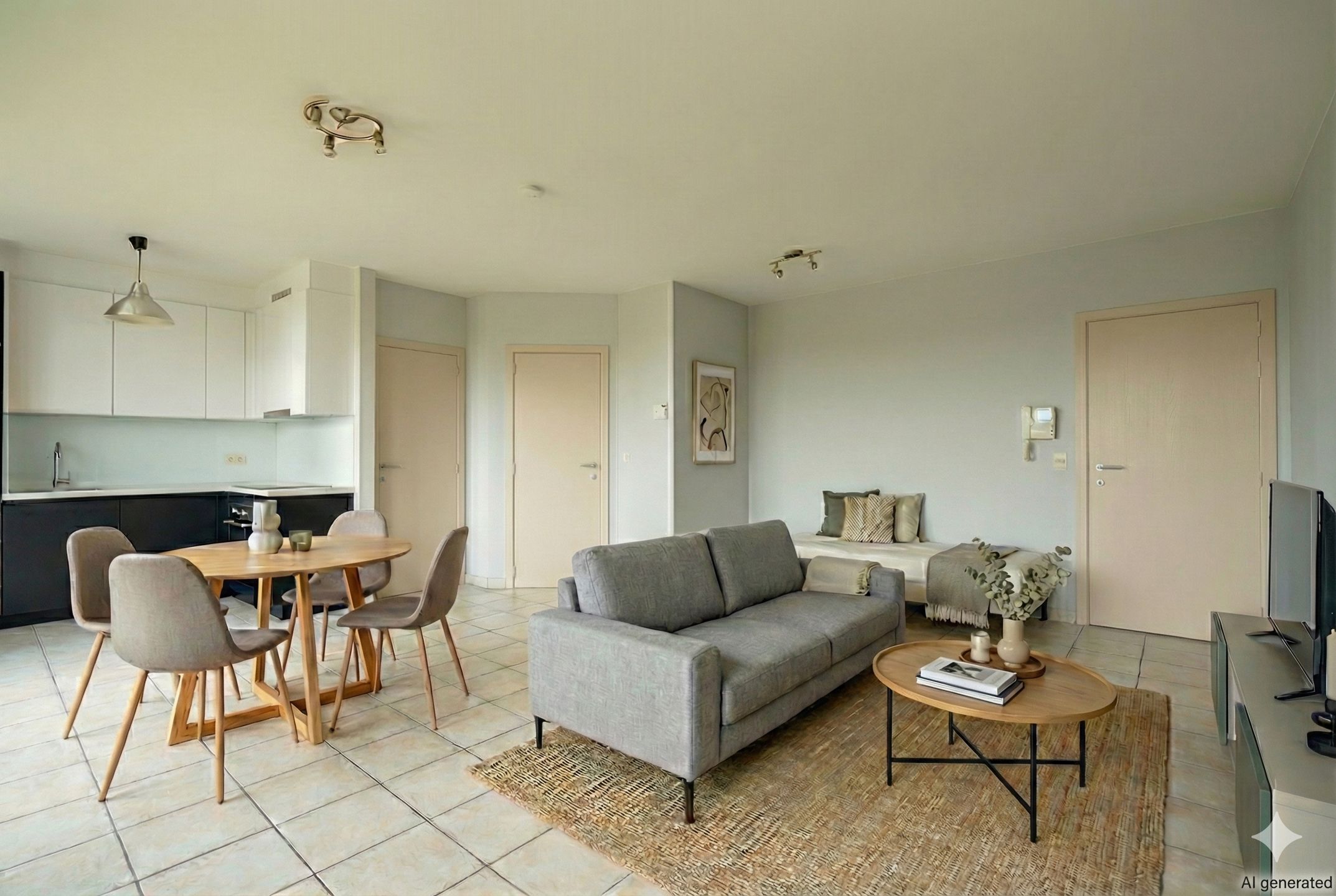 Lichtrijke studio met terras  foto {{pictureIndex}}