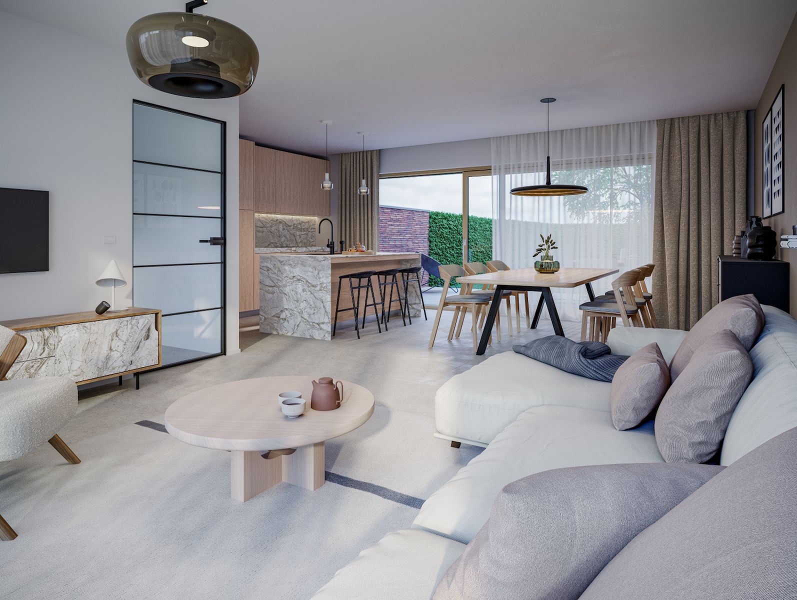 Super gelegen woning met tuin in het landelijke Aaigem foto 4