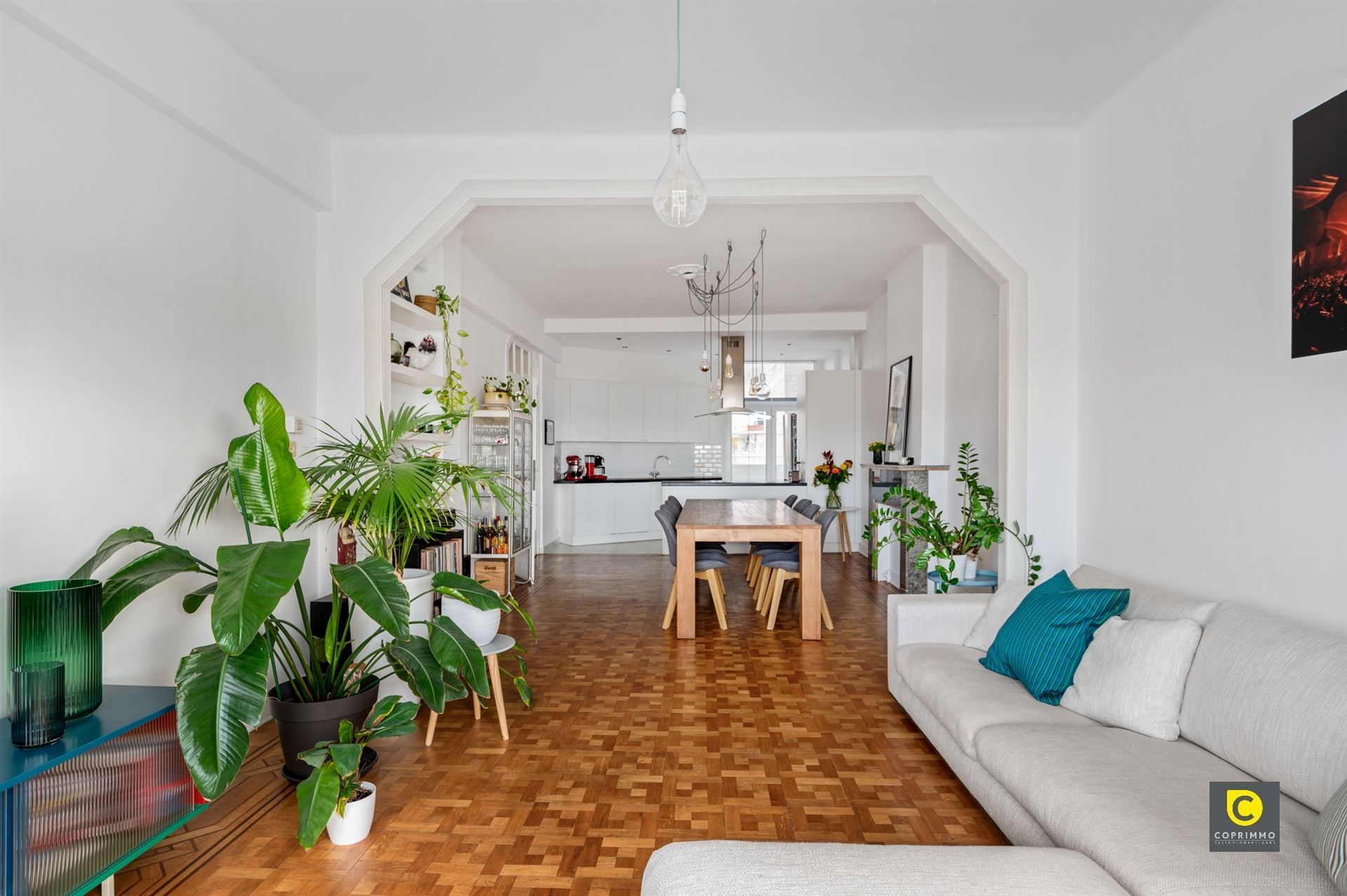 Art-deco app met 3 slpk foto 3