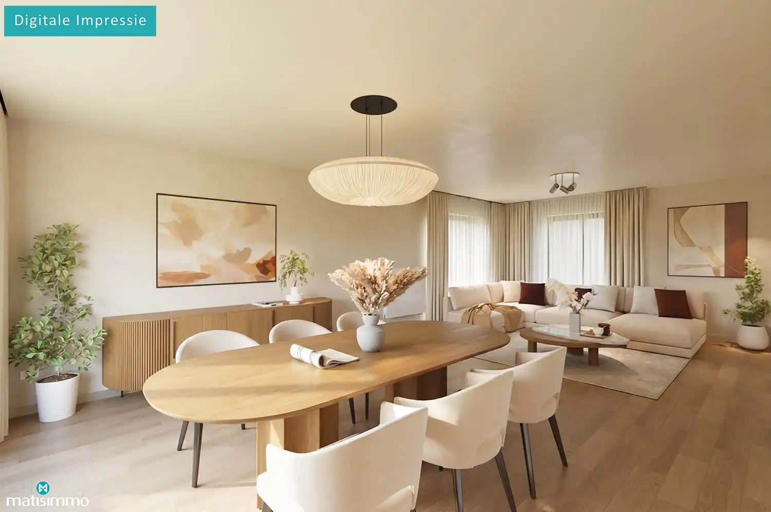 MEERSGEZINSWONING (2 APP.) MET 2 GARAGES, KELDER, ZOLDER EN RUIME TUIN IN MUNSTERBILZEN foto 5