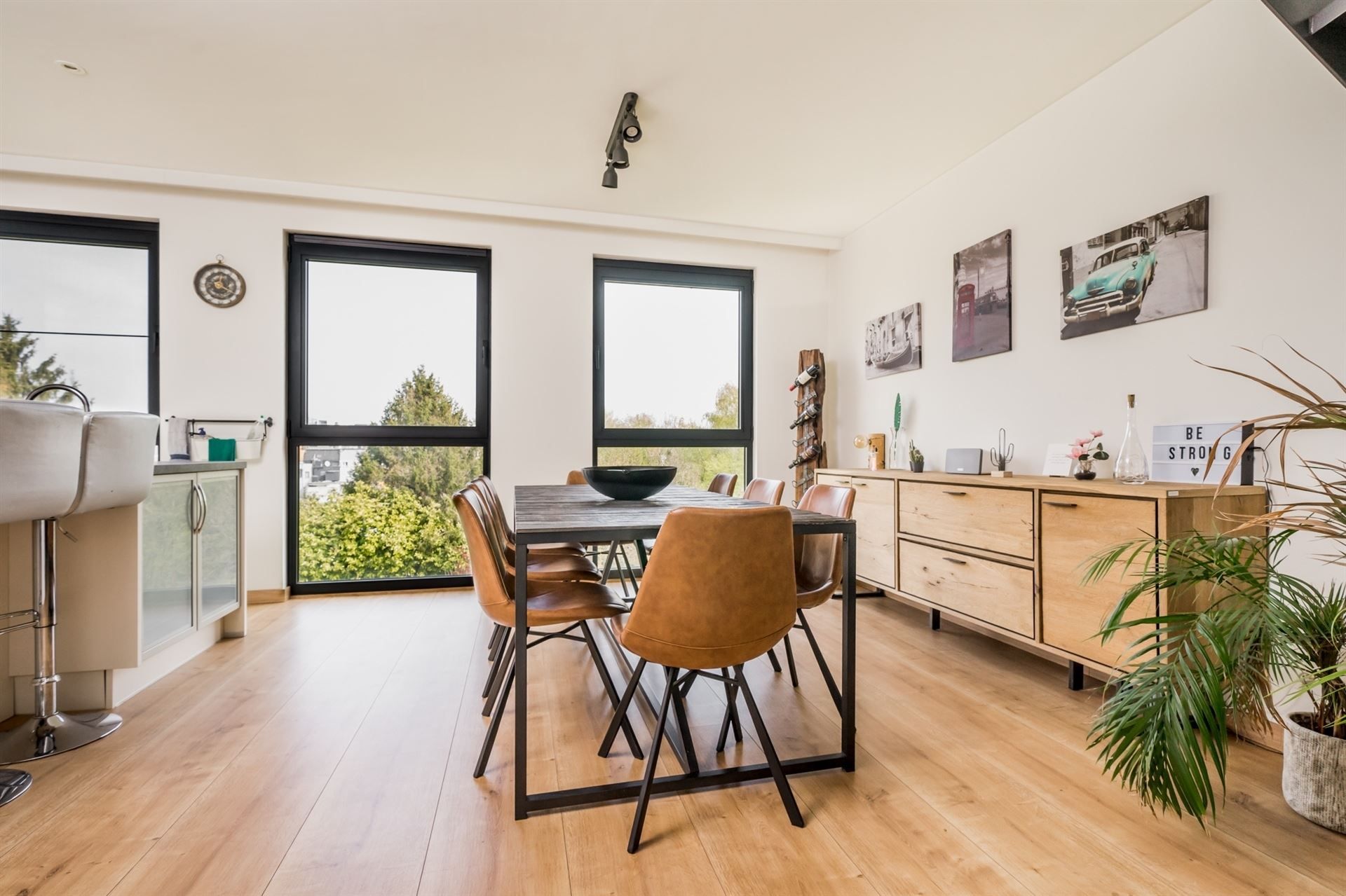 Duplex app. met 2 slpk, lift en 3 terrassen nabij centrum Mechelen foto 5