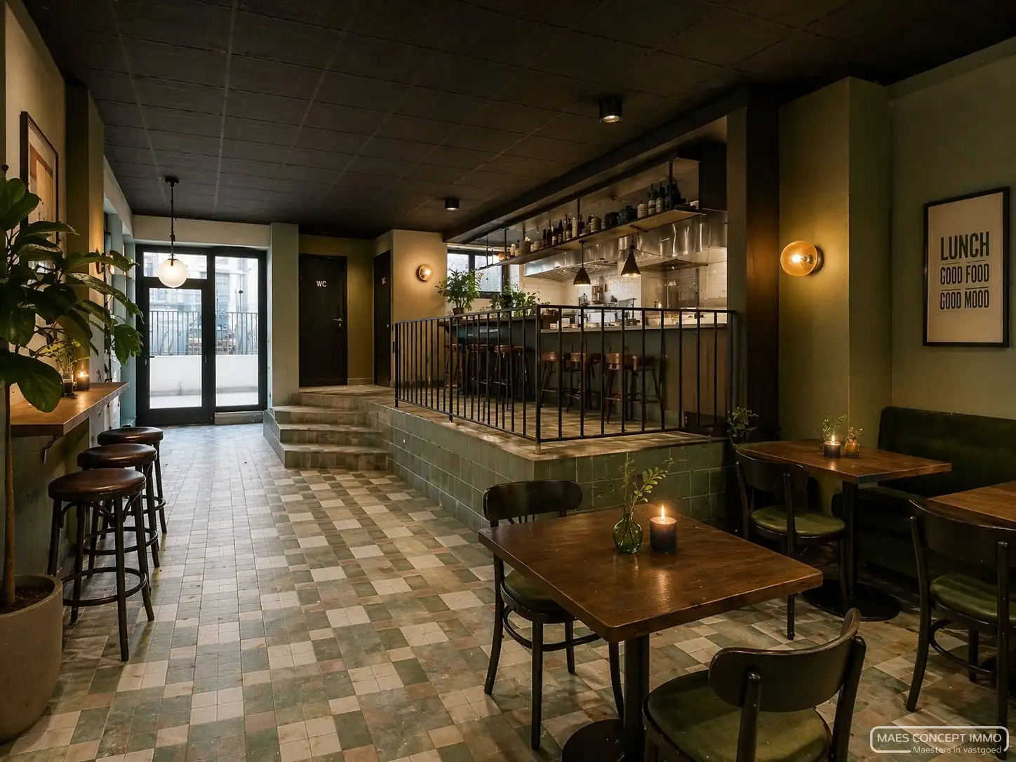 Horecapand te koop van 155 m2 met 135 m2 terras in centrum Anzegem foto 5