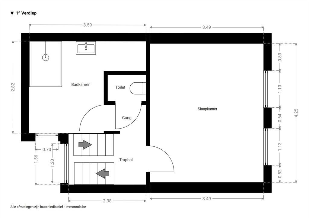 Gerenoveerd huis met dakterras in hartje Berchem foto 19