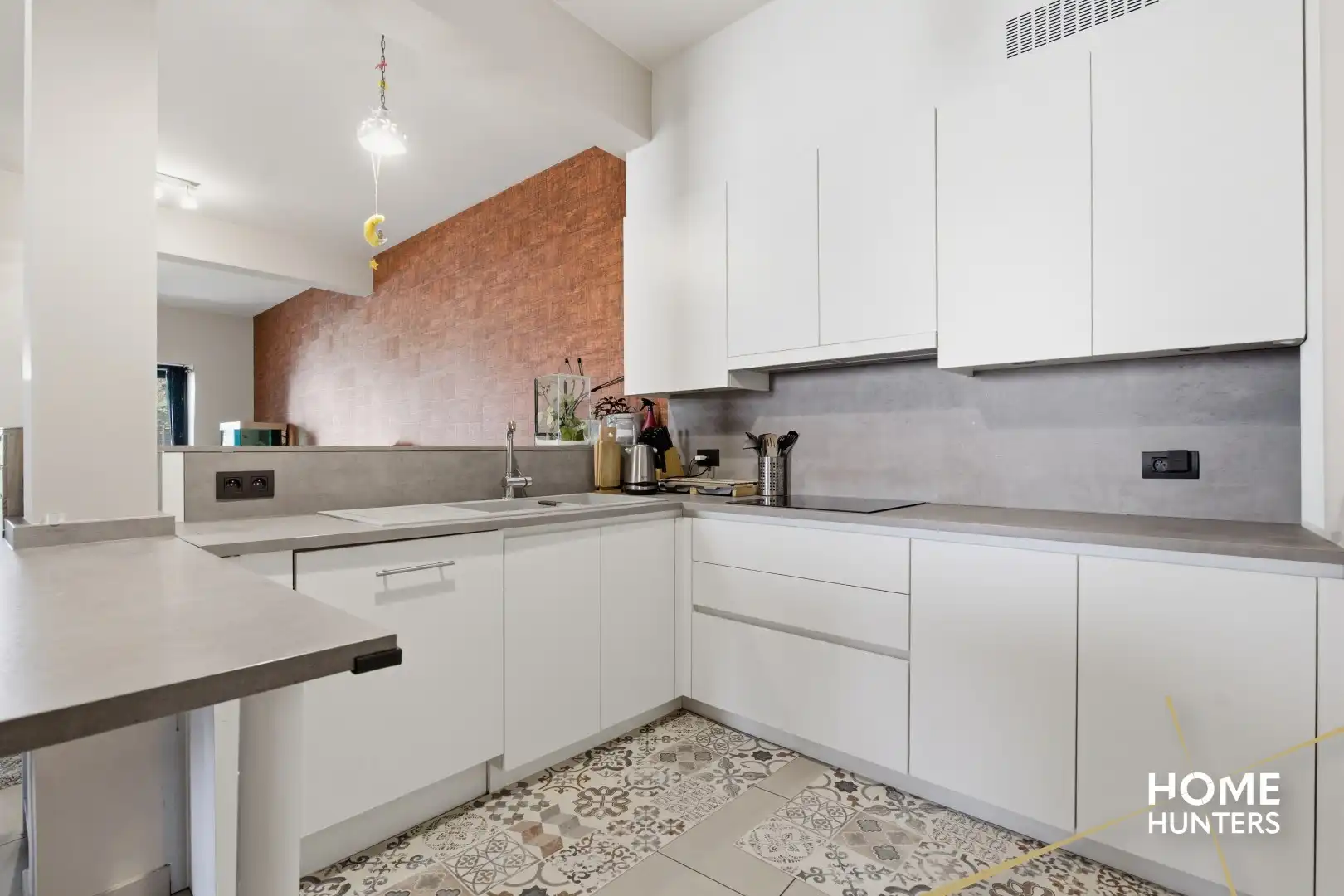 Gelijkvloers appartement met 2 terrassen en 2 slaapkamers  foto 13