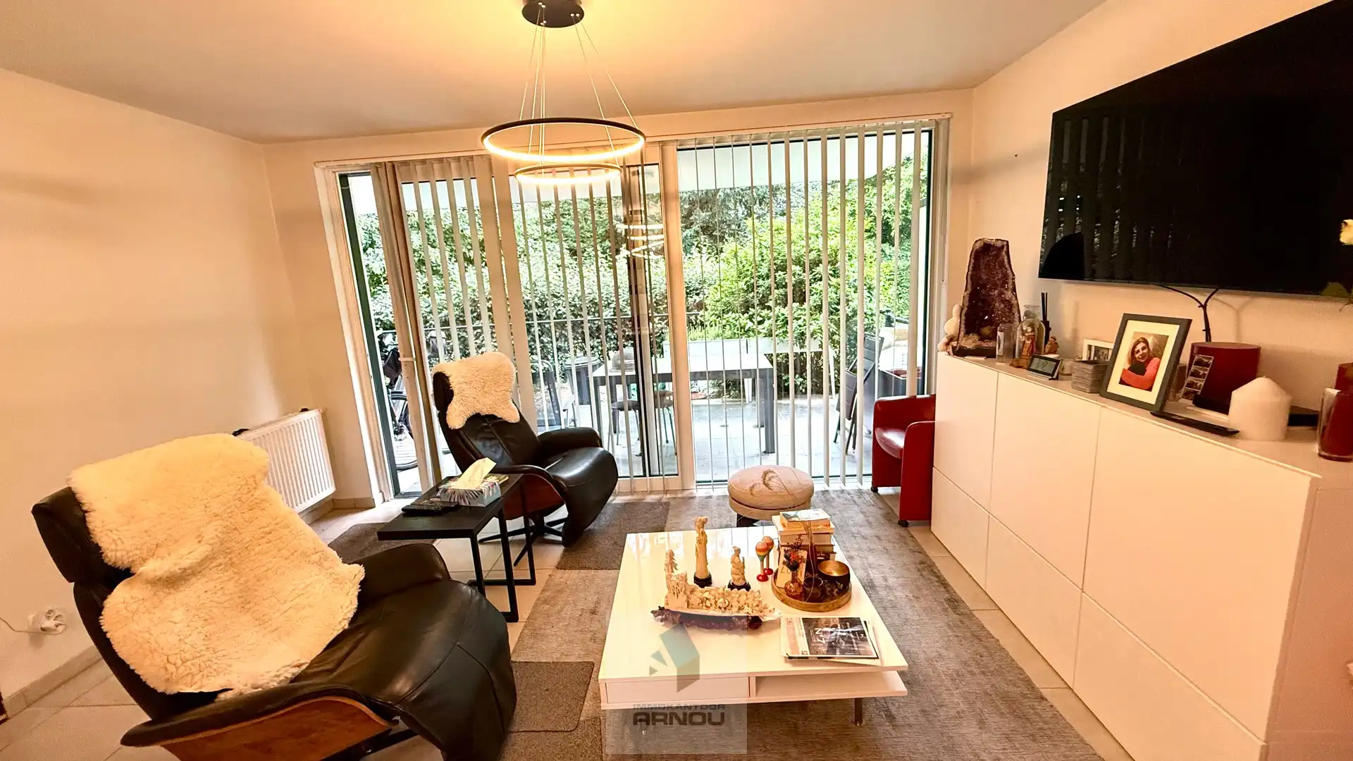 Recent gelijkvloers appartement met 2 slaapkamers, terras en garage foto 7