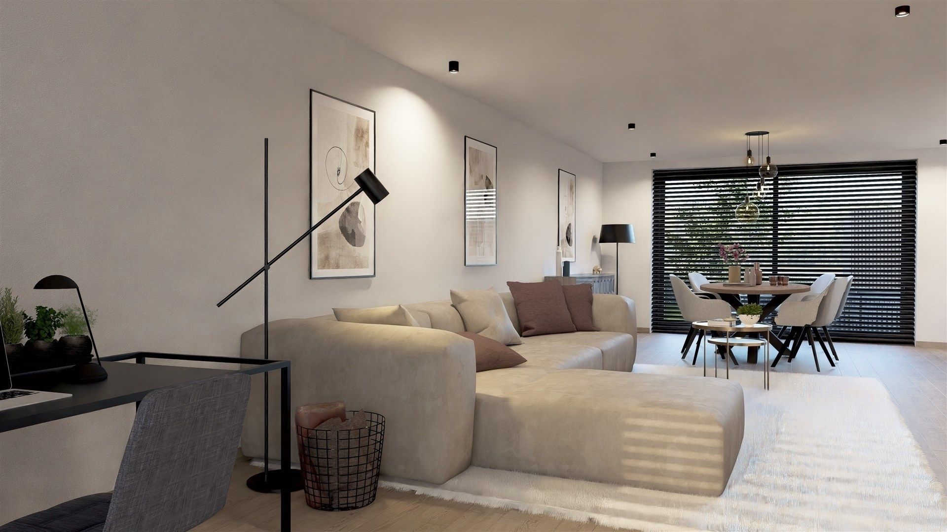 Nieuwbouwwoning  met 3 slaapkamers in nieuwe verkeersvrije woonwijk foto 2