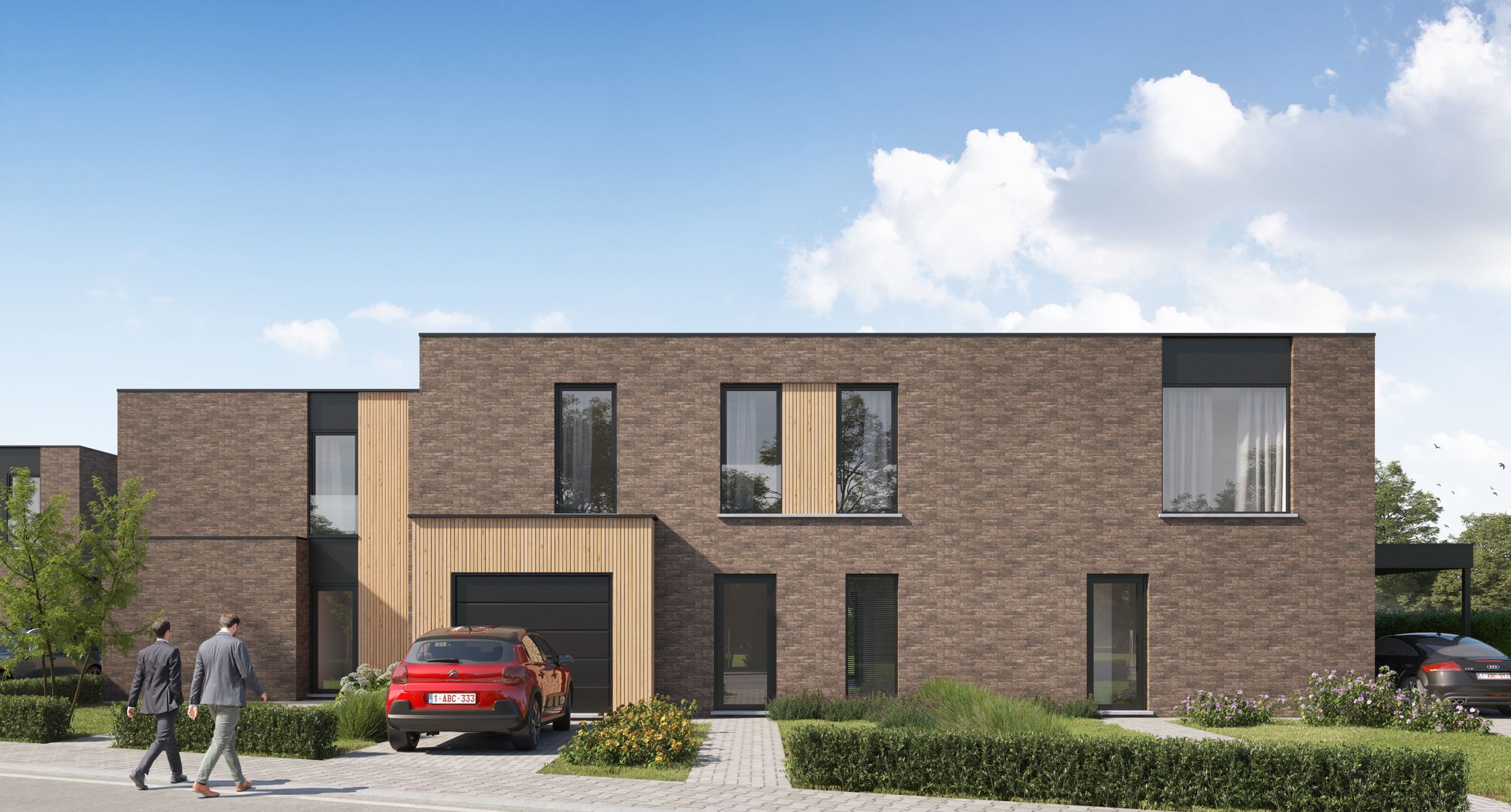 Moderne nieuwe woning foto {{pictureIndex}}