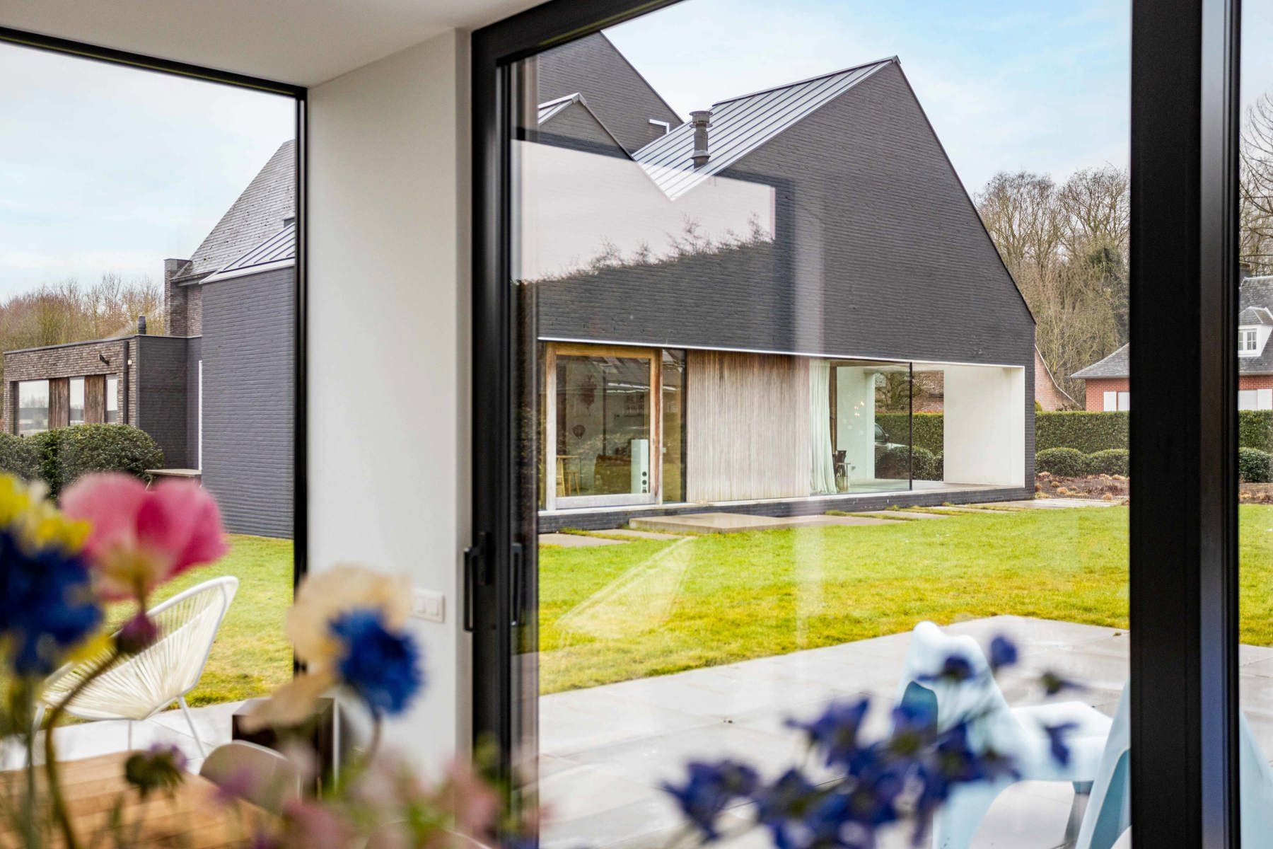 Prachtige architecturale woning in De Pinte foto 2