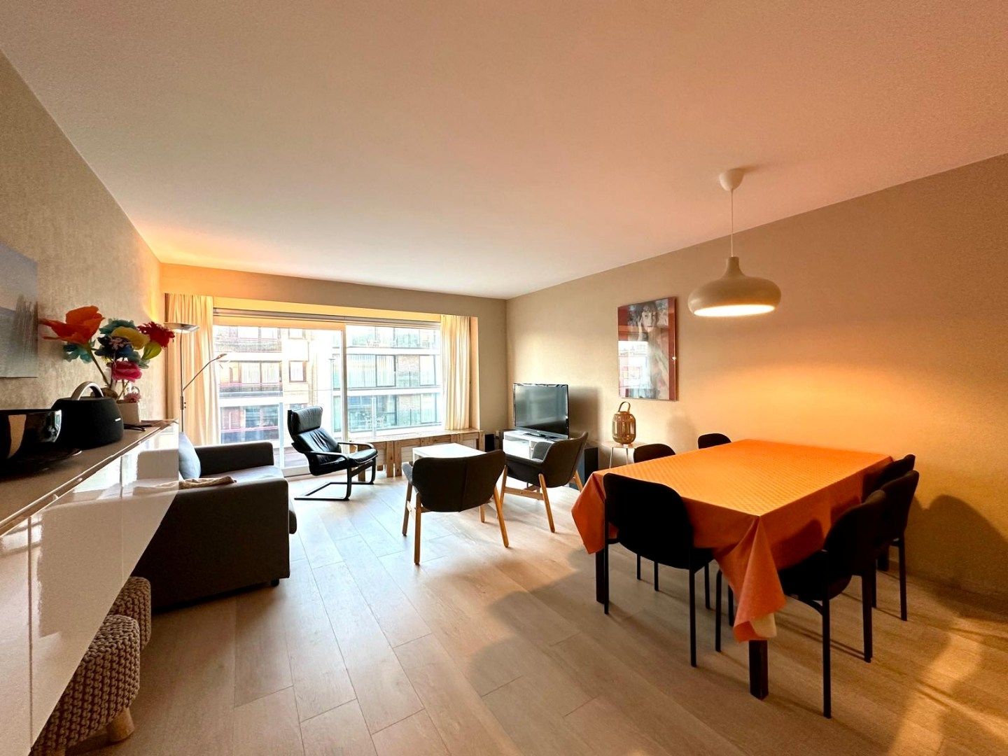 Gemeubeld 2-slaapkamerappartement op rustige ligging te Wenduine foto 3