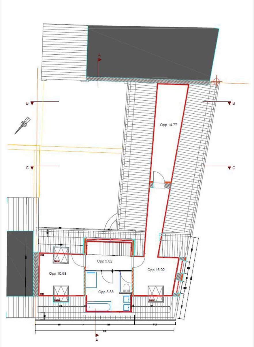 Duplex appartement met 4 slaapkamers en terras nabij centrum foto 24