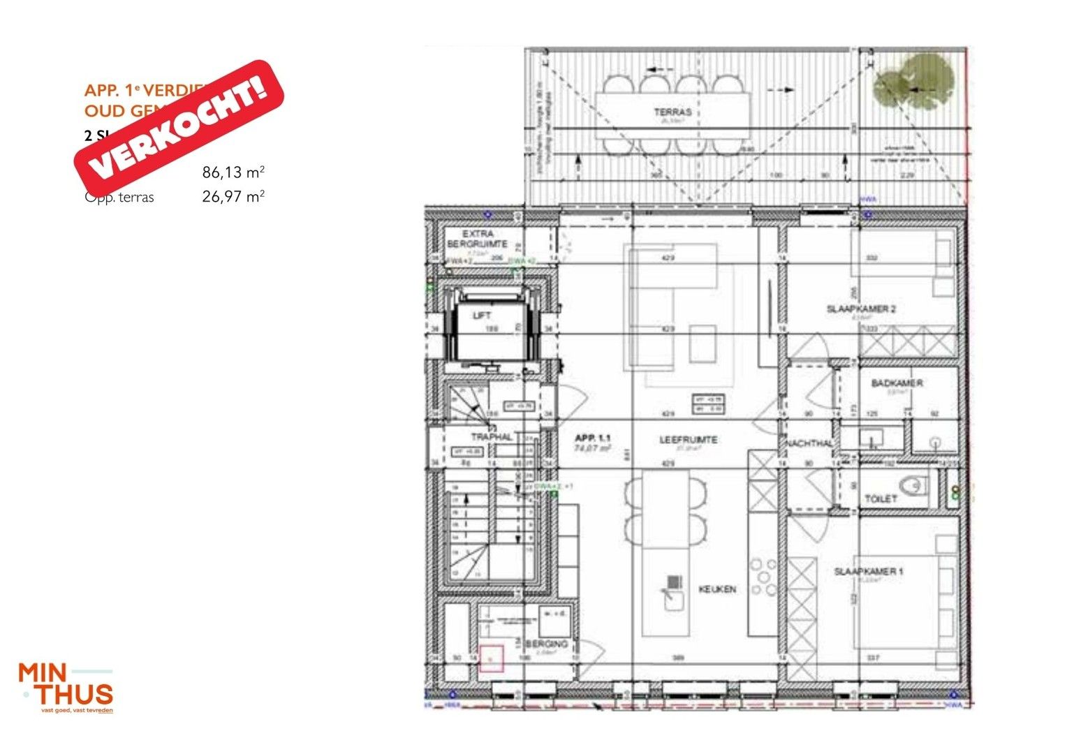 Appartementen te koop op de markt van Beselare foto 6