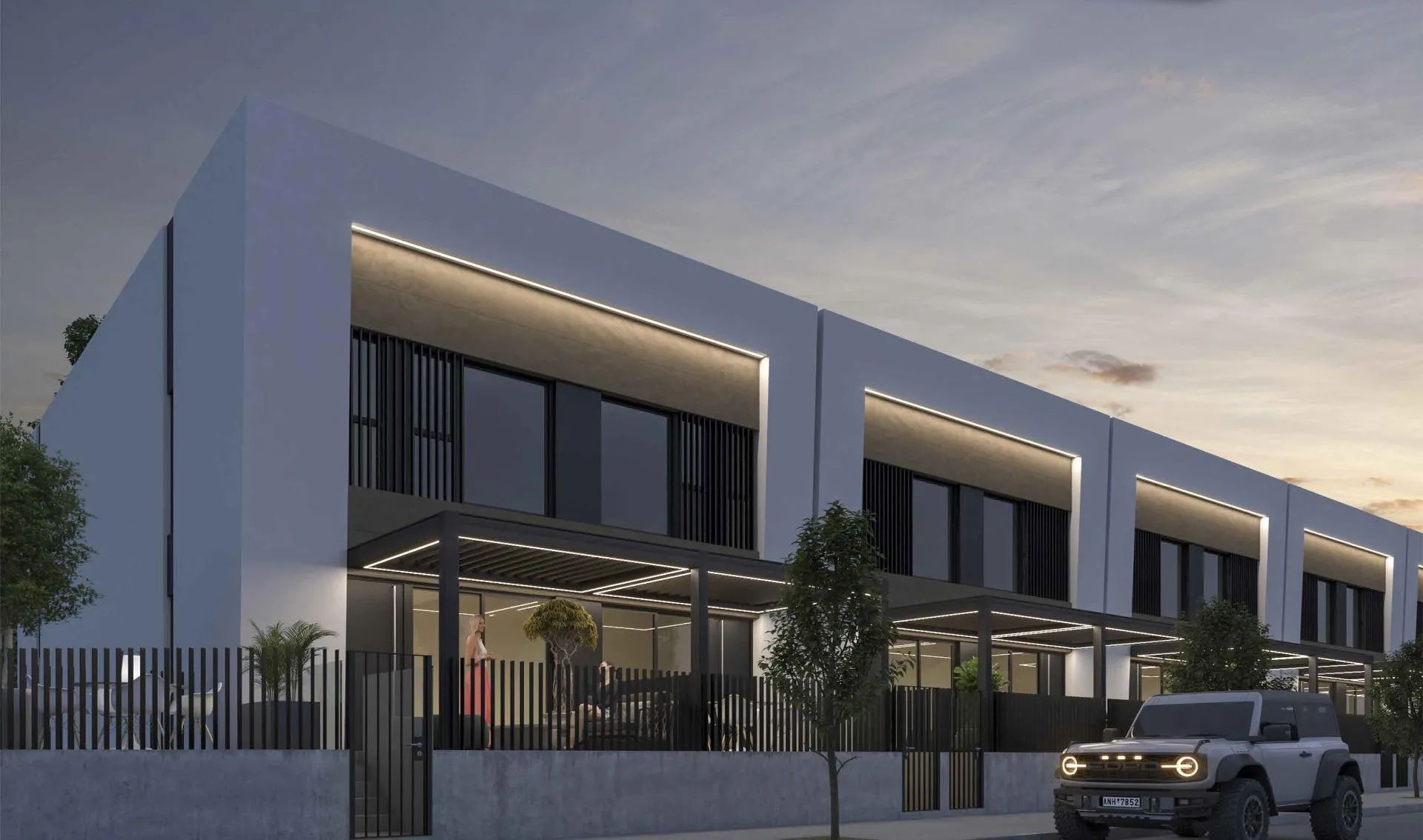 Wonen in stijlvolle rust: eigentijdse vakantiewoningen met solarium in authentiek Dolores foto {{pictureIndex}}