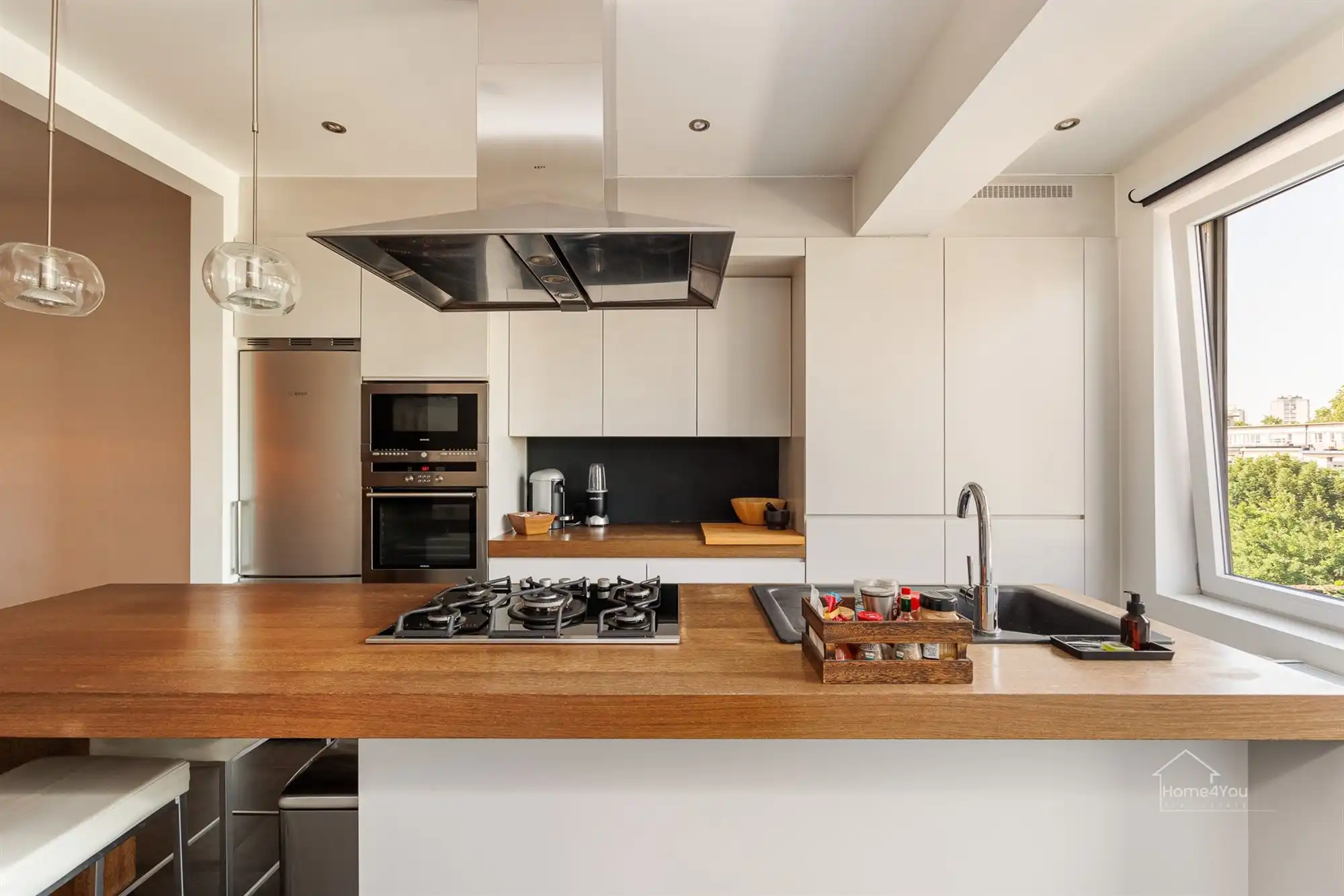 Modern 1-slaapkamerappartement vlakbij Boelaer Park te koop foto 2