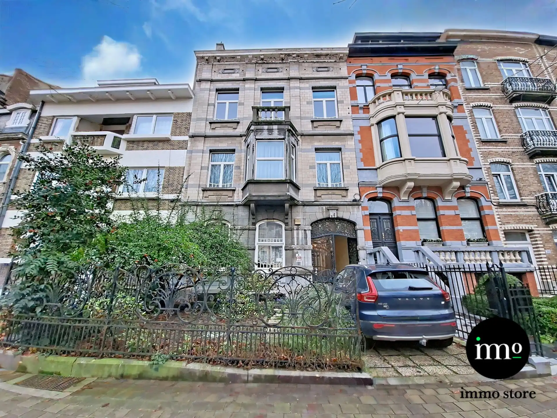 Hôtel de Maître (1916) in Eclectische Art Deco-stijl foto 2