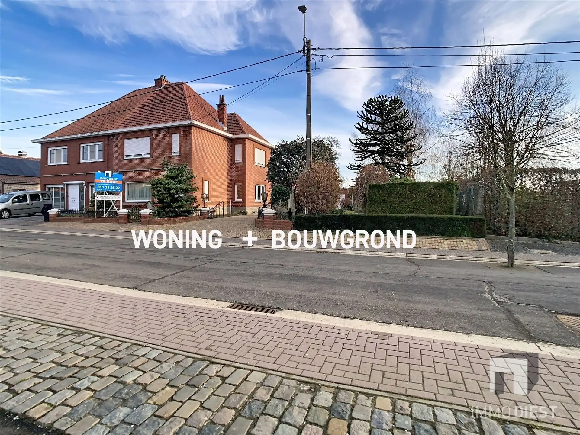 Stevige woning met 3 slpks en tuin + bouwgrond foto 4