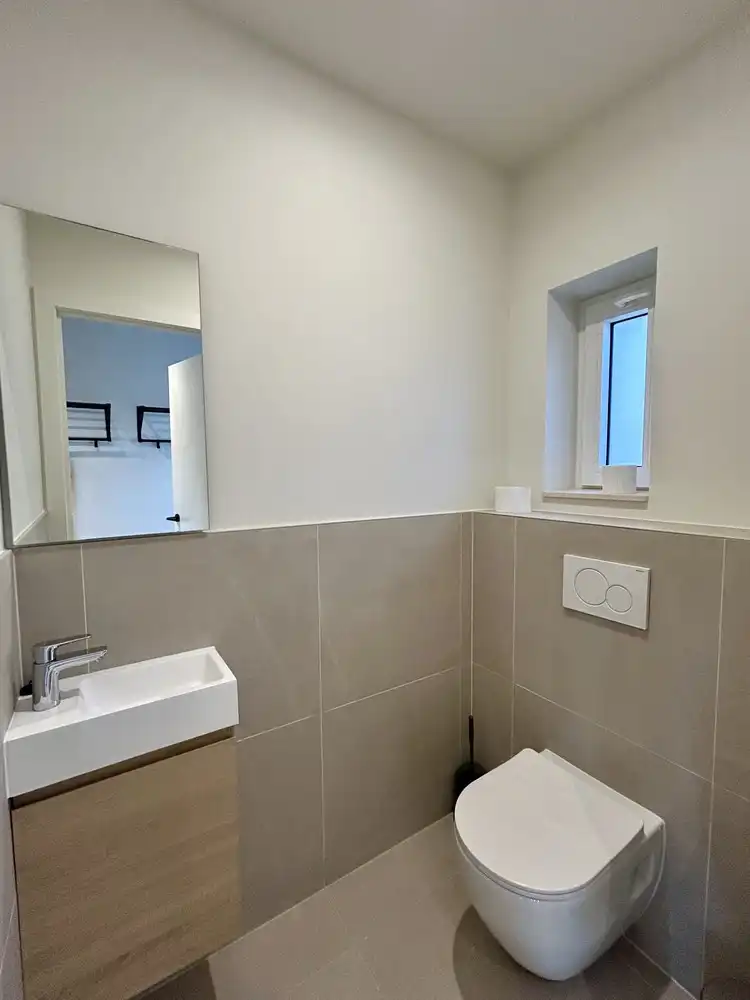 Volledig vernieuwde, energiezuinige gelijkvloerse woning met prachtig uitzicht in Heverlee foto 11