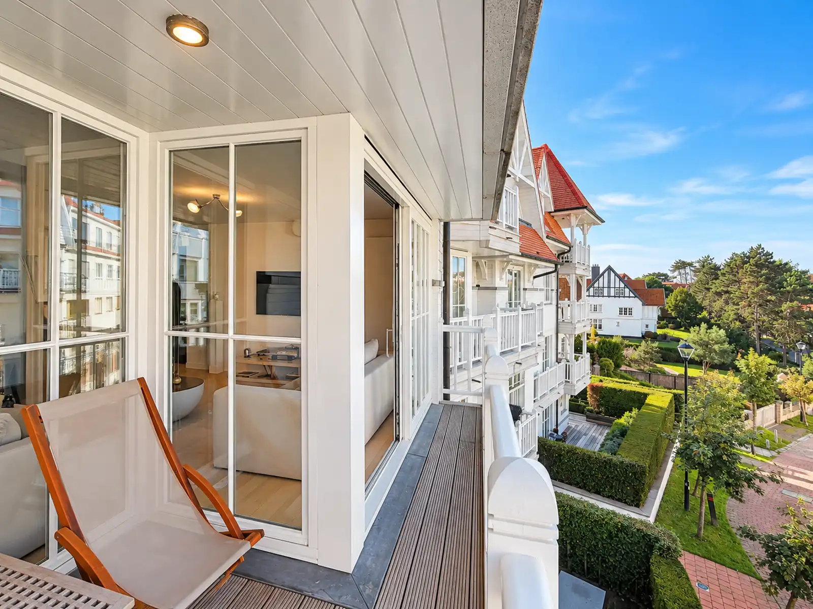 Prachtig appartement met westgericht terras in het Zoute foto 15