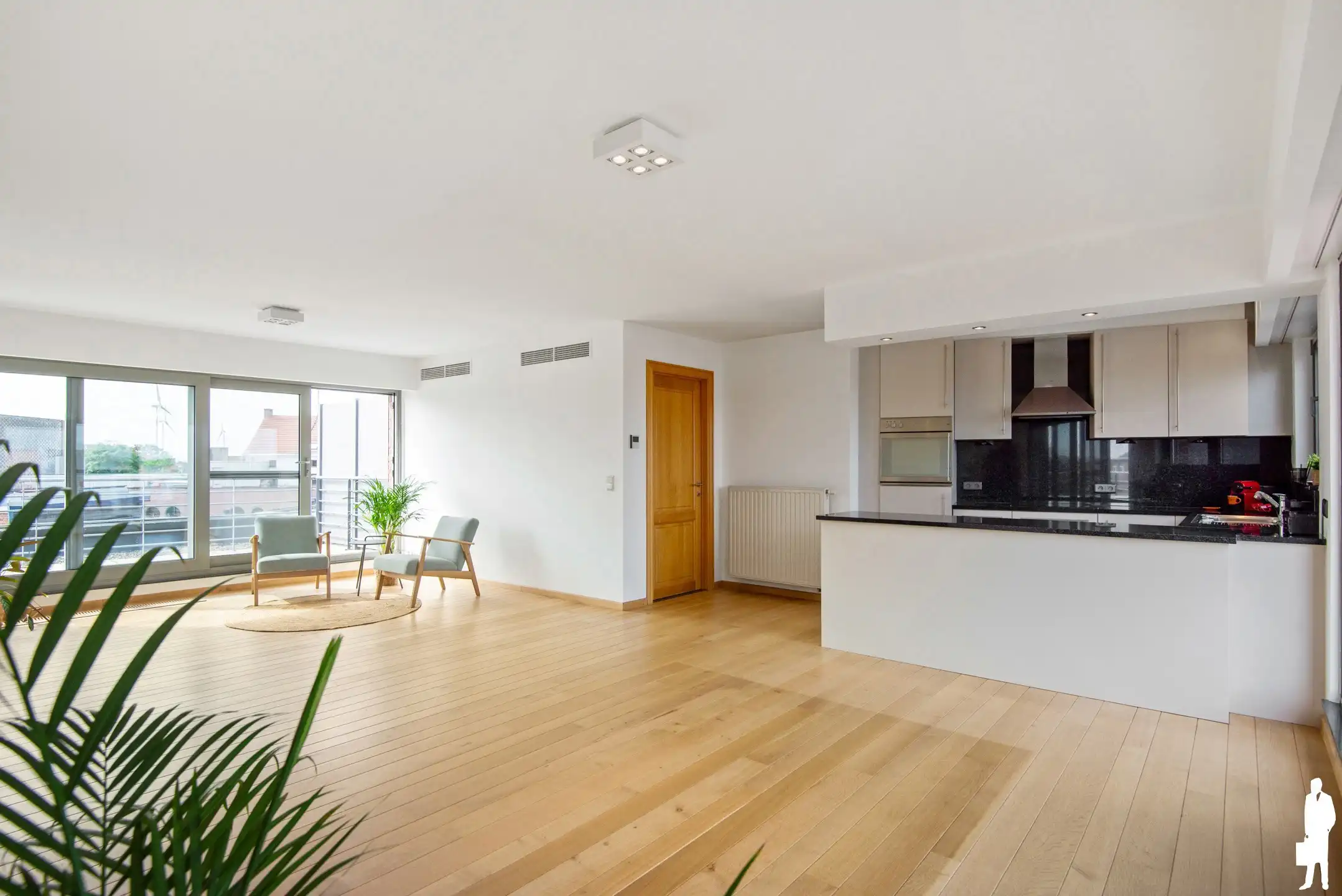 Prachtig penthouse appartement met 2 slpks en 2 terrassen  foto 6