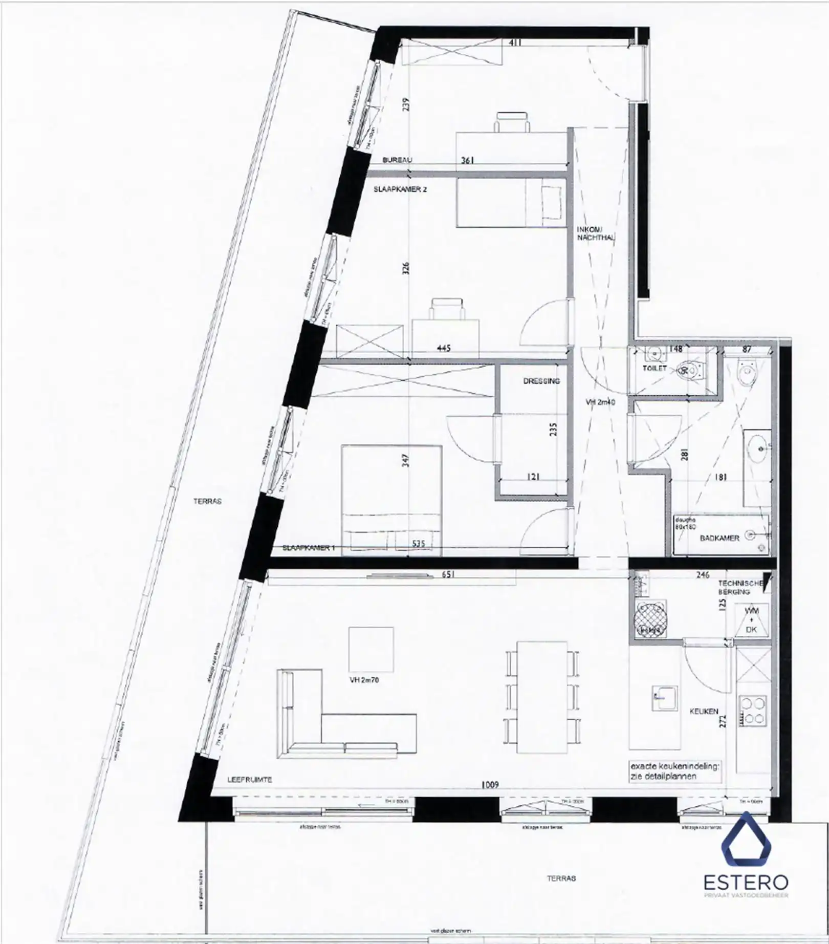 Nieuwbouwappartement met dubbel terras op een toplocatie foto 22