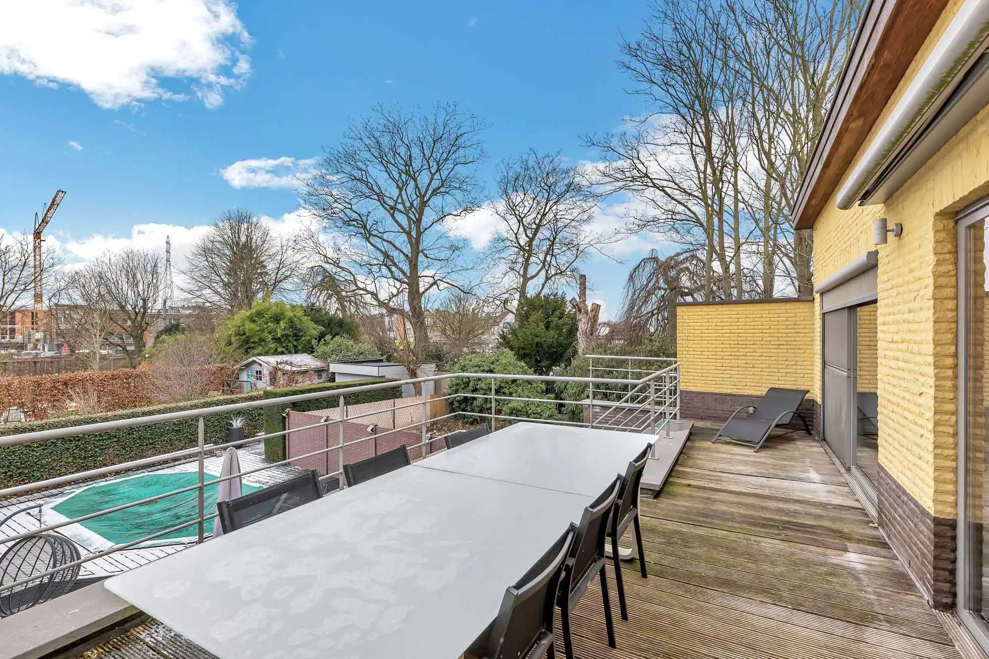 Woonst met 4 slpks en verwarmd zwembad in Erembodegem foto 7