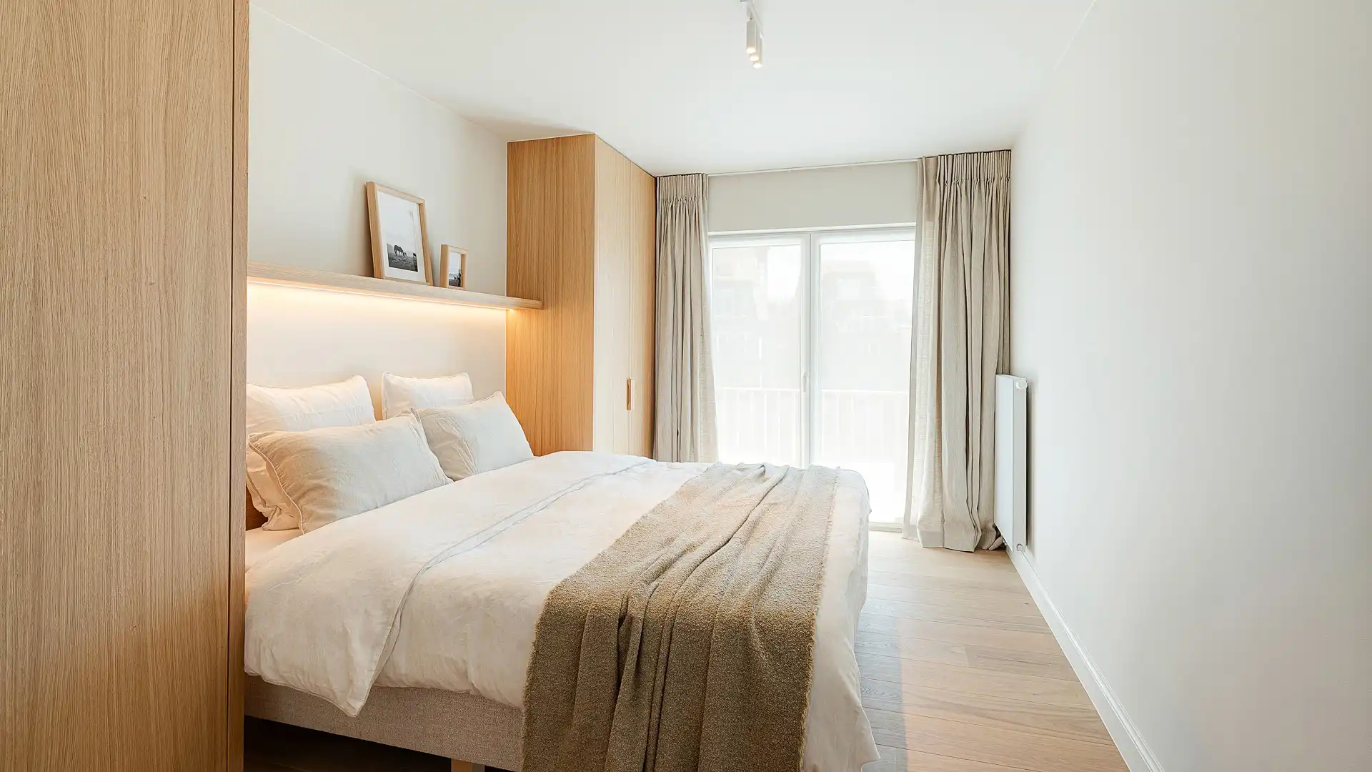 Luxueus afgewerkt appartement ideaal gelegen tussen Lichttoren- en Driehoeksplein foto 12