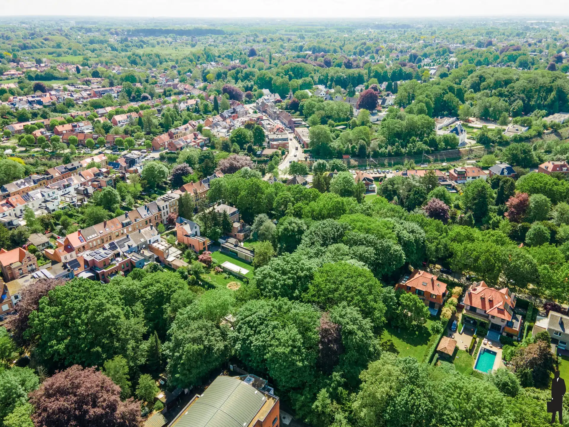 Exclusieve bouwgrond voor HOB in een groene oase te Mortsel foto 10
