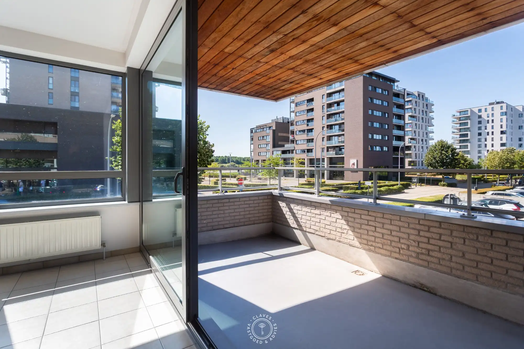 Lichtrijk hoekappartement met terras en Scheldezicht in Temse foto 8