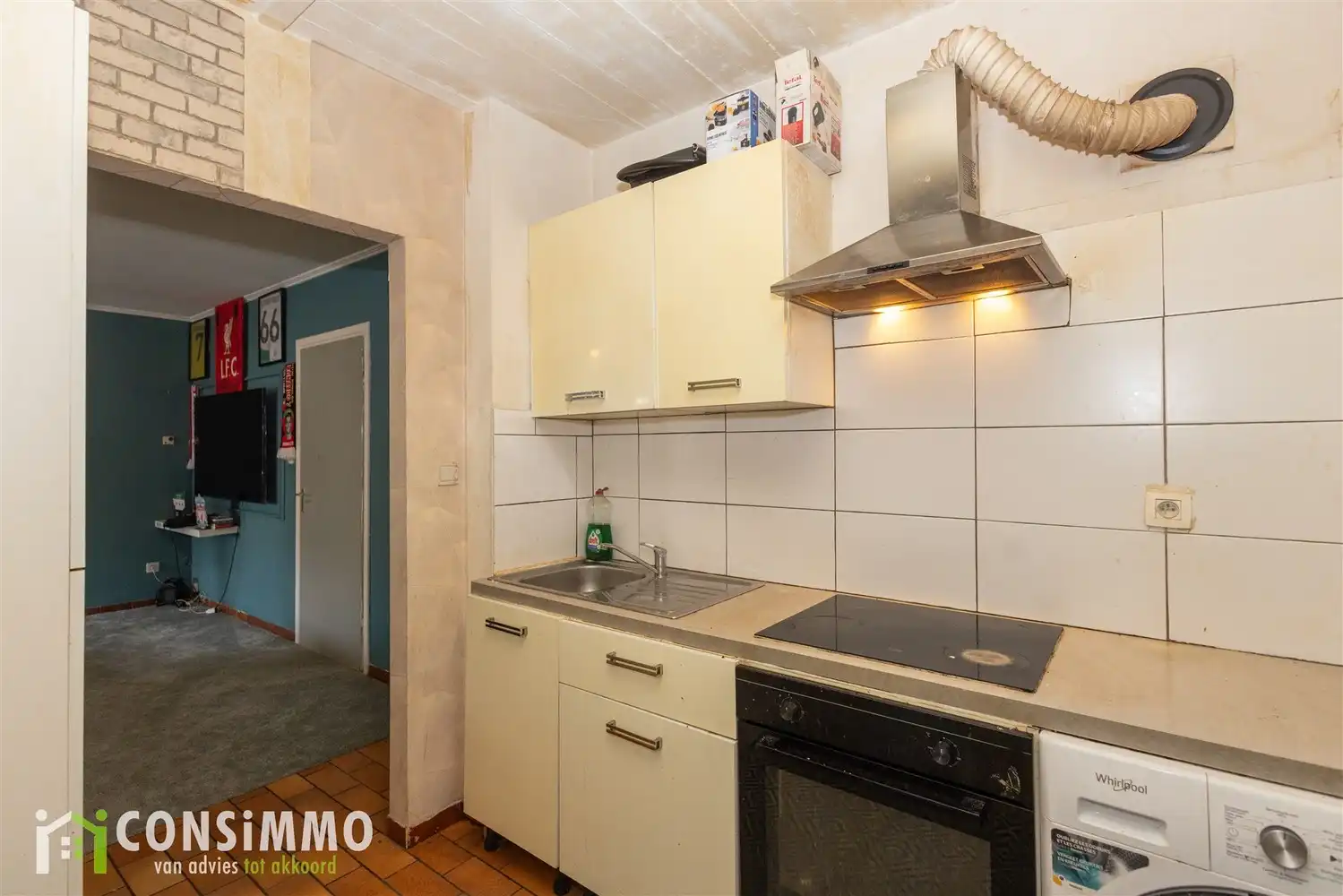 Appartement met ruim terras en 2 slaapkamers in het centrum van Genk foto 14