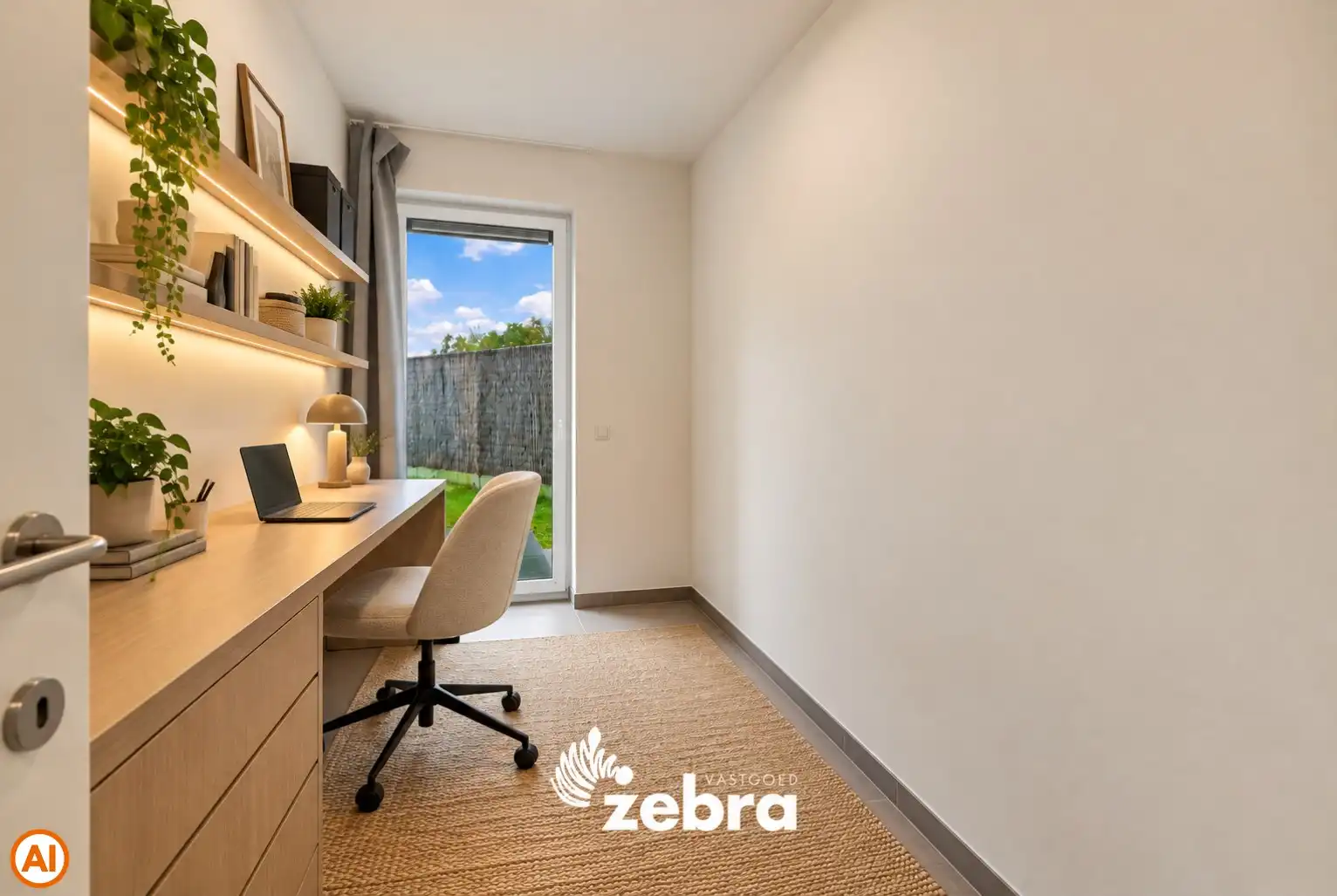 Instapklaar gelijkvloers appartement met private tuin en garage op toplocatie in Roeselare! foto 13