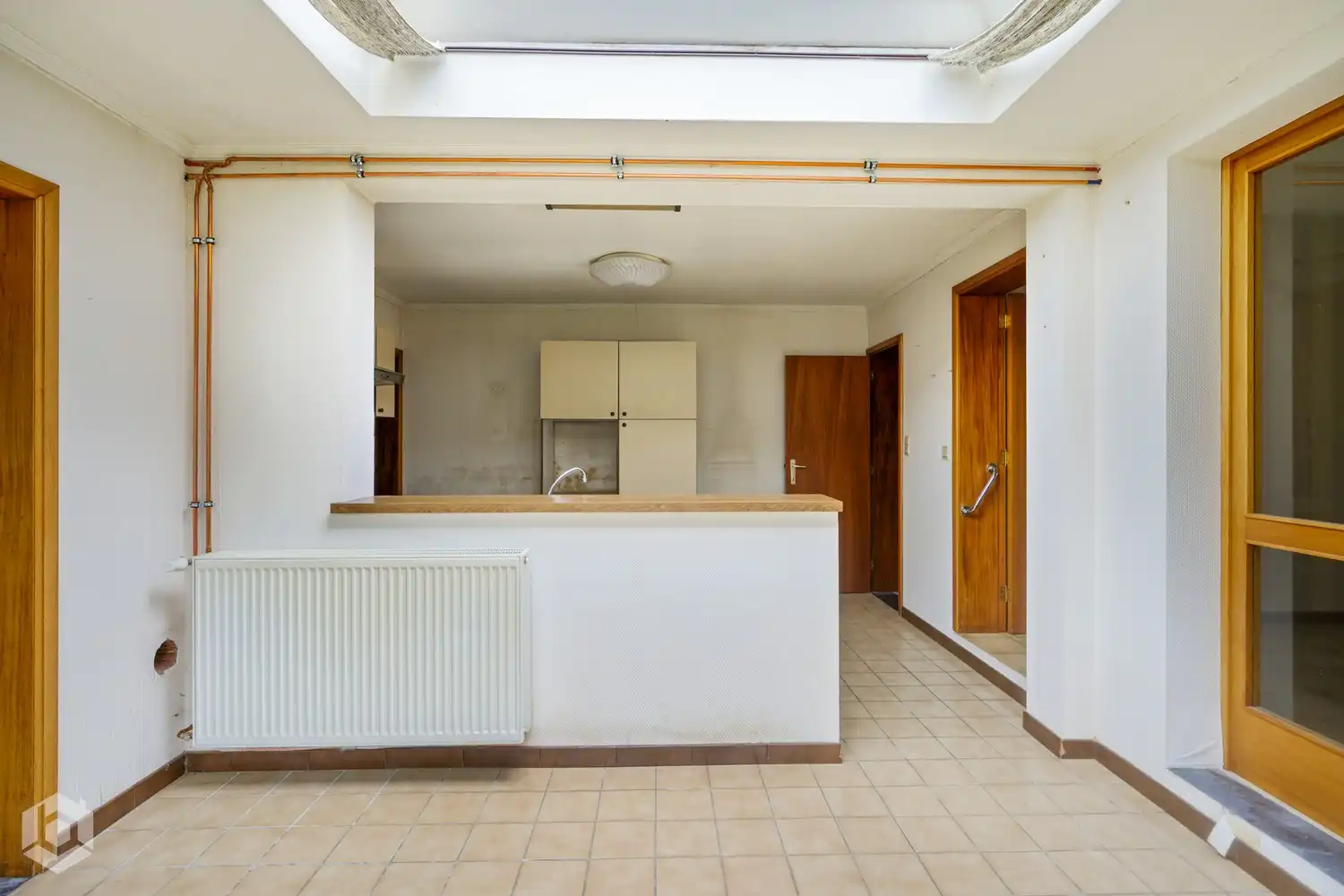Te renoveren halfopen bebouwing met 3 slaapkamers en garage in Walem foto 5