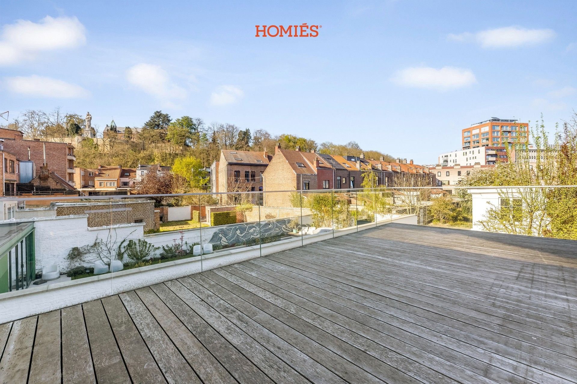 High-end appartement met groot terras, in historisch pand foto 13