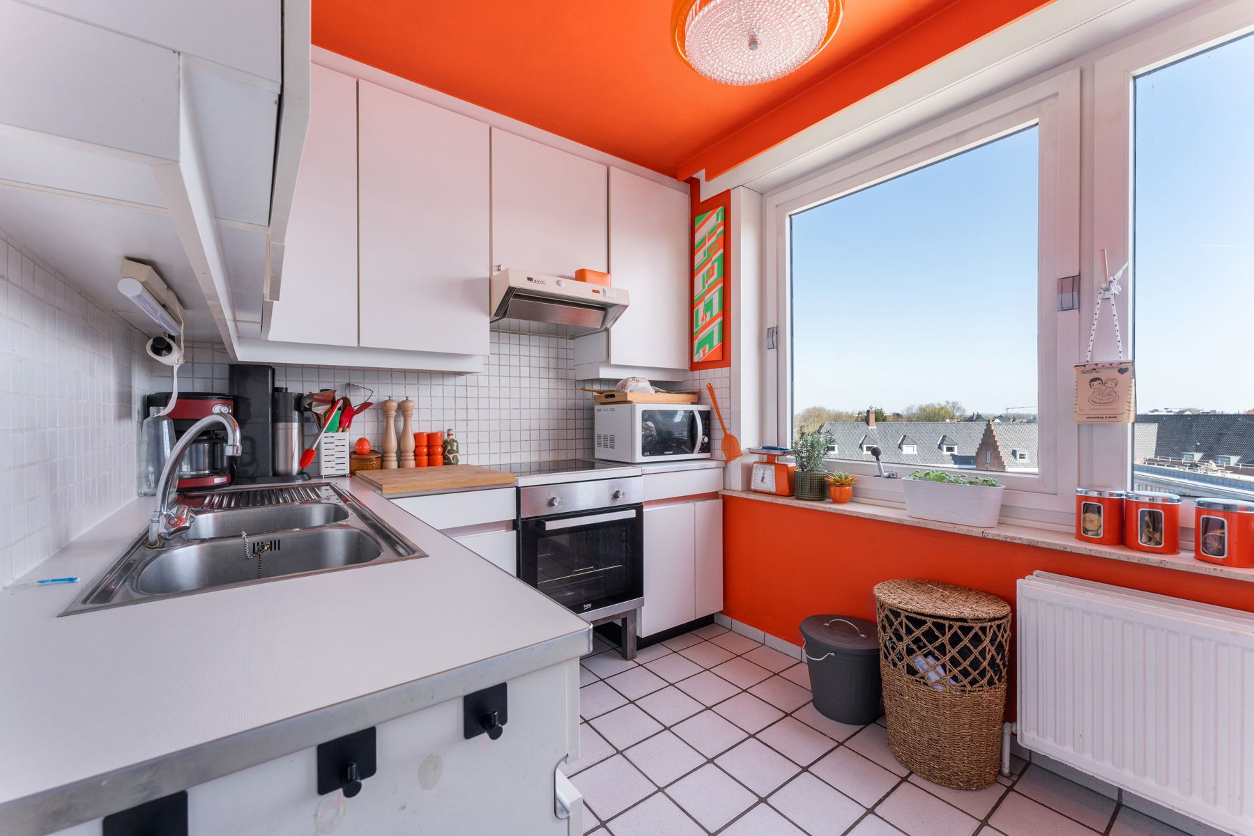 Appartement  met terras en balkon op de vierde verdieping van een kleinschalig appartementsgebouw foto 9