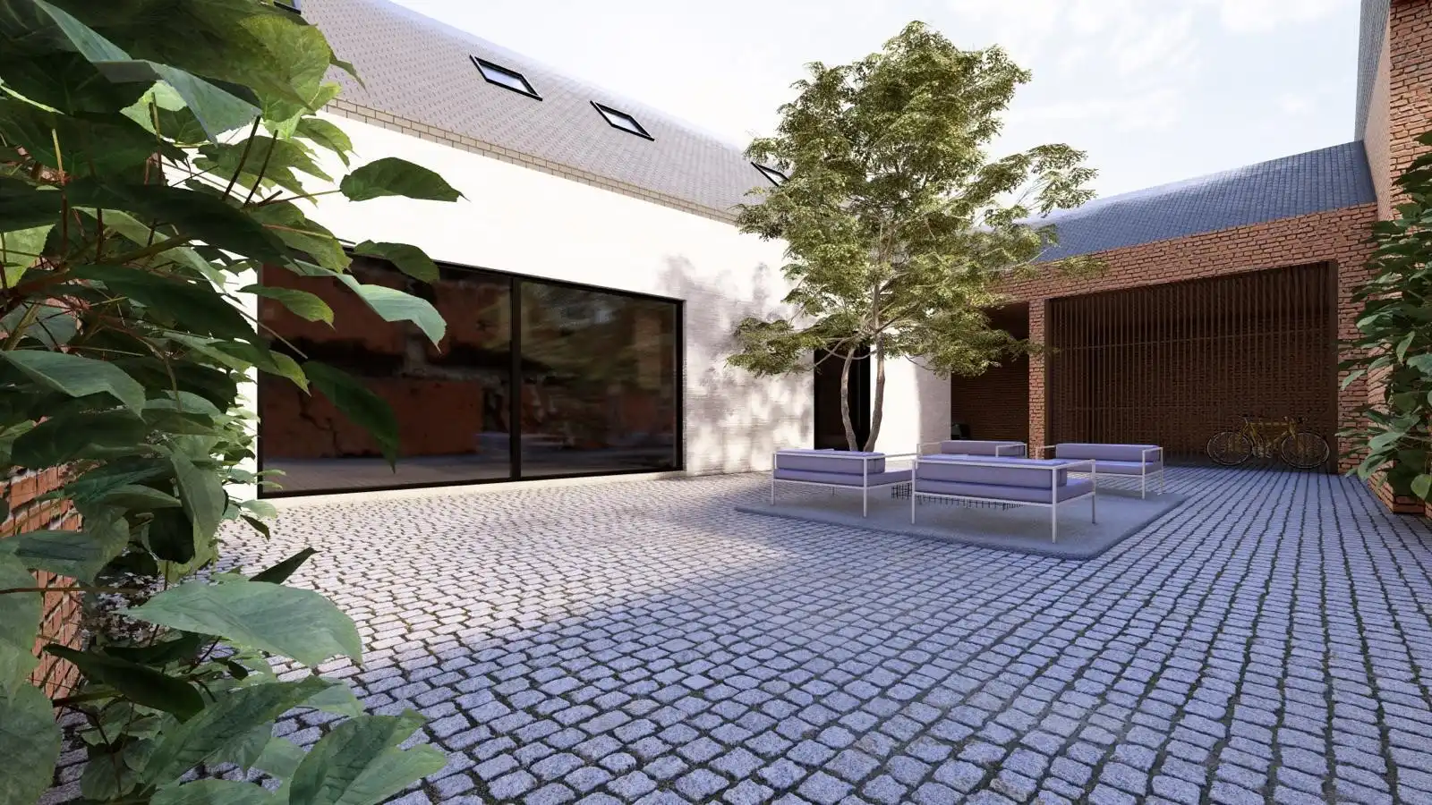 NIEUWBOUW CASCO RIANTE VILLA IN CENTRUM VAN BEVERST OP 35A55CA. foto 14