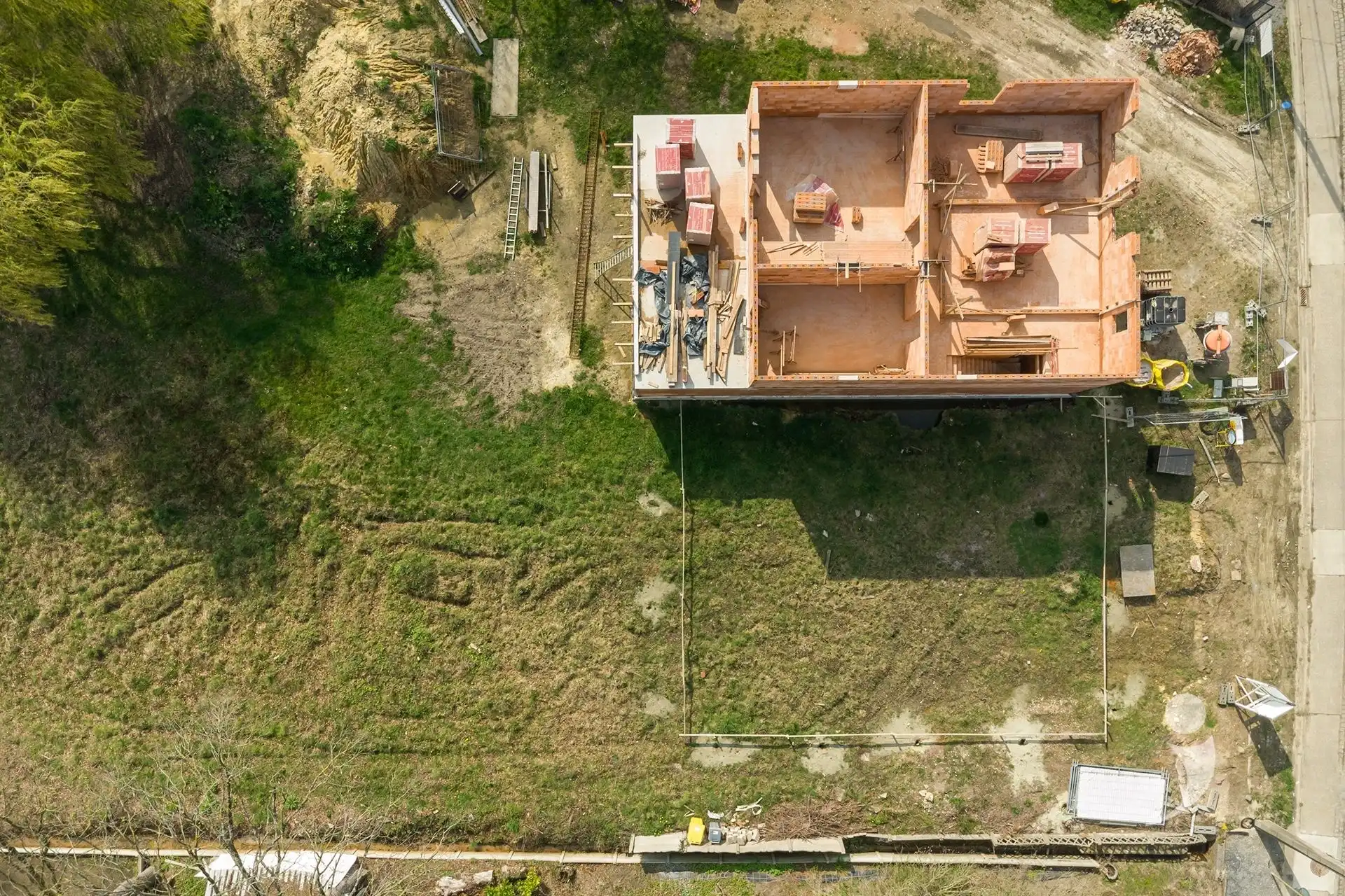 Bouwgrond voor een ruime halfopen bebouwing!  foto 9