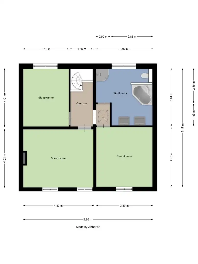 Woning met 3 ruime slaapkamers, bureau, tuin , kelder en zolder in Kessel-Lo! - EPC 198 kWh/m² - bewoonbare opp. 233 m² foto 33