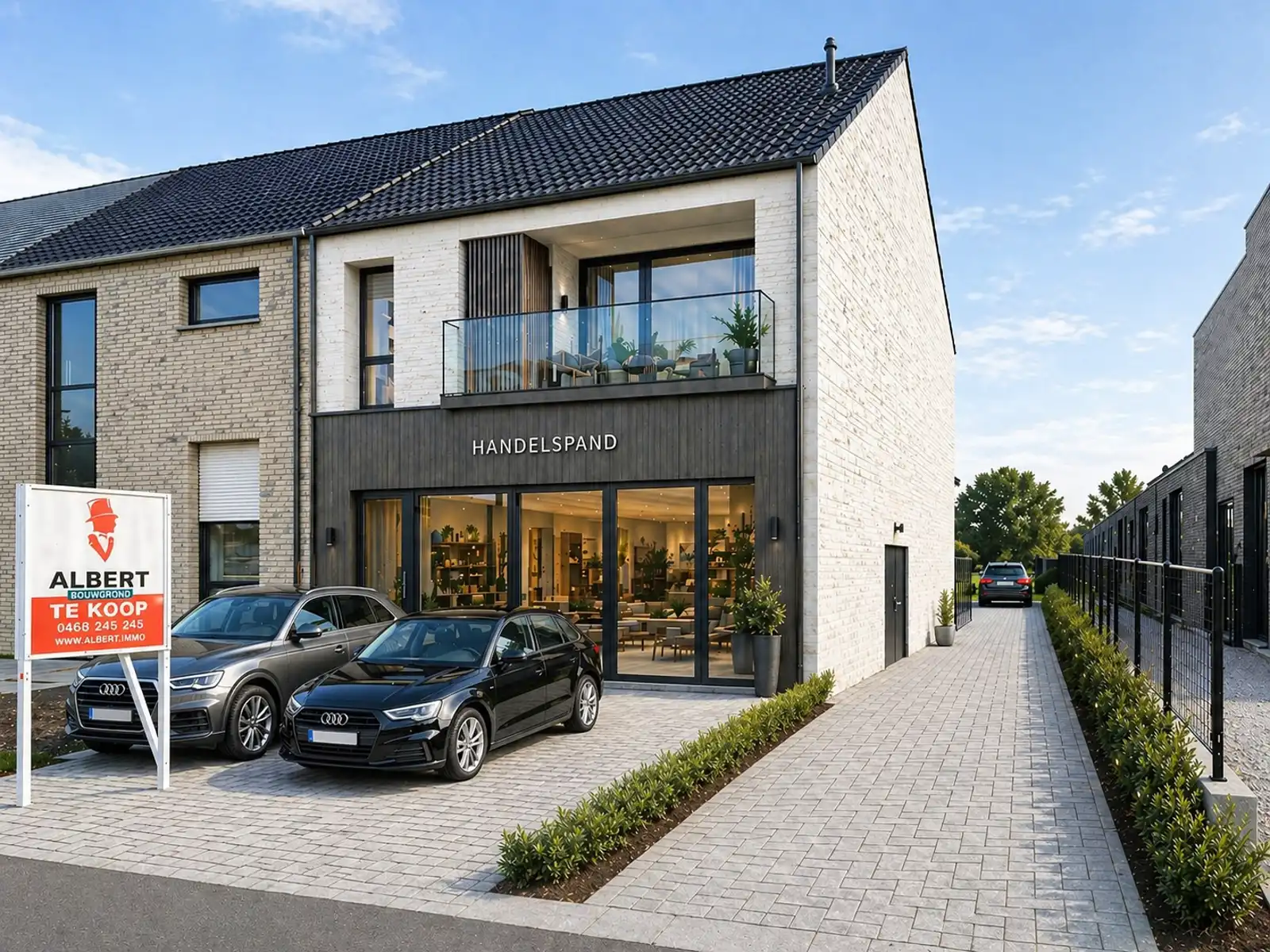 NIEUW! -ontwikkelen van handelsgelijkvloers + appartement foto 3