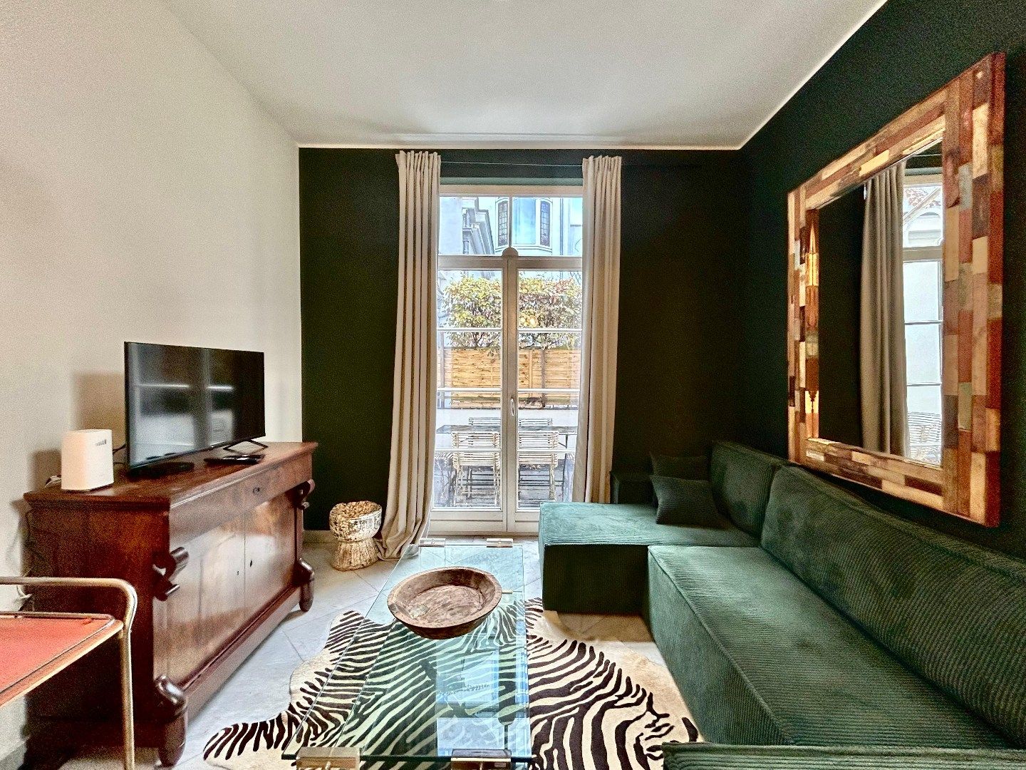 1-slaapkamerappartement op gelijkvloers met terras foto 3