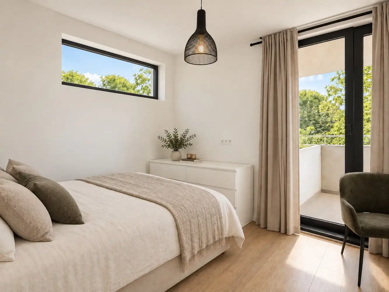 Exclusief appartement met twee slaapkamers, zonnig terras en ondergrondse autostaanplaats foto 8