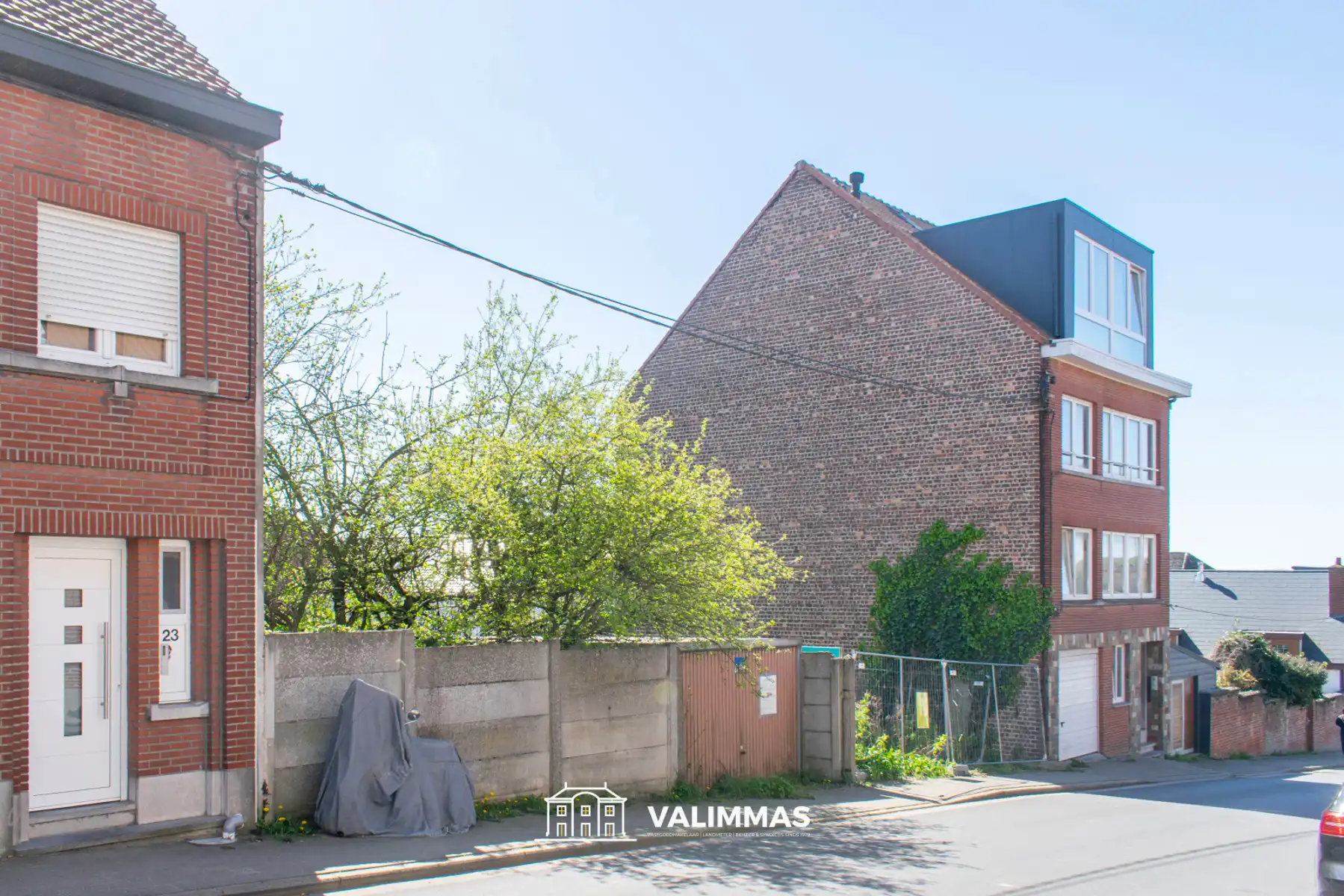 Projectgrond (incl. plannen & vergunning) vr 8 appartementen foto {{pictureIndex}}