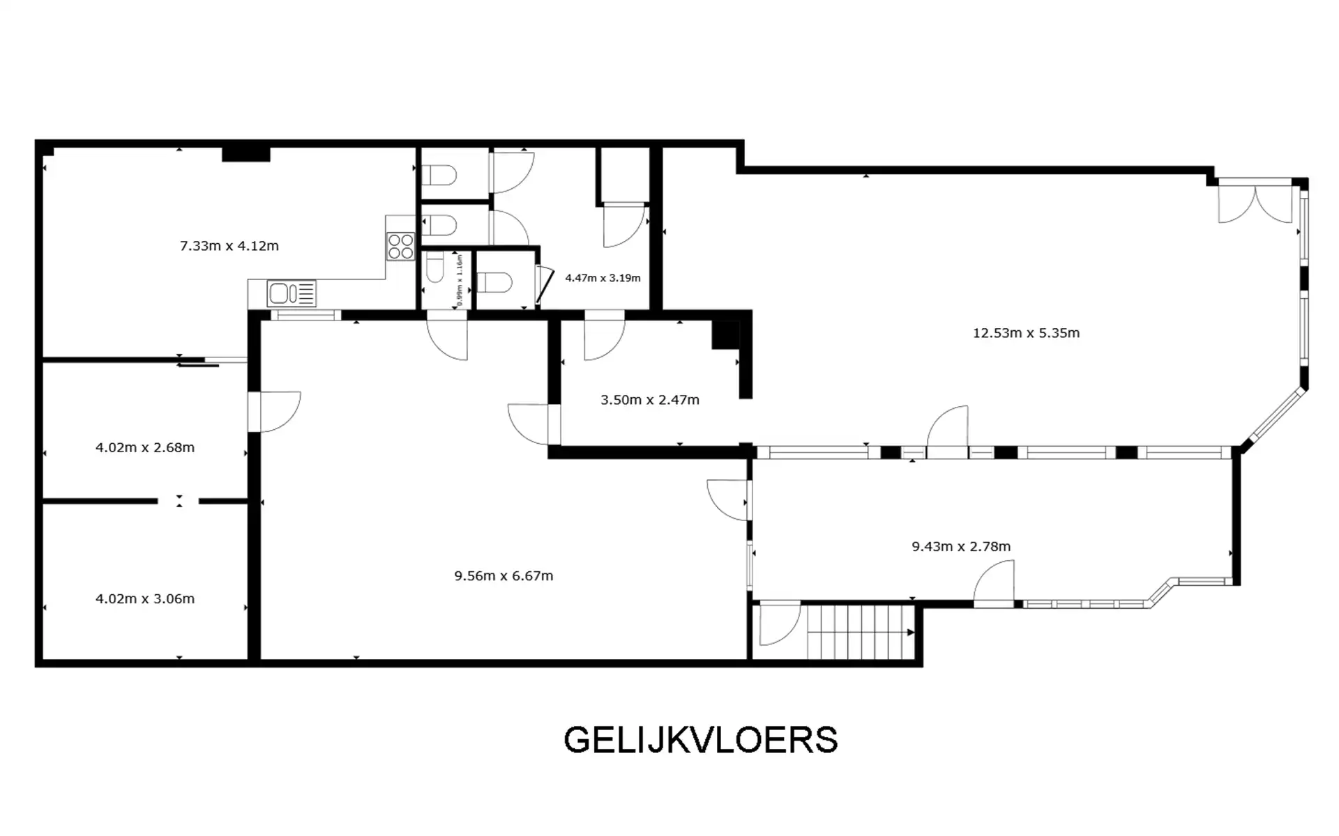 Instapklaar handelspand met woonst op topligging in Oostende foto 13