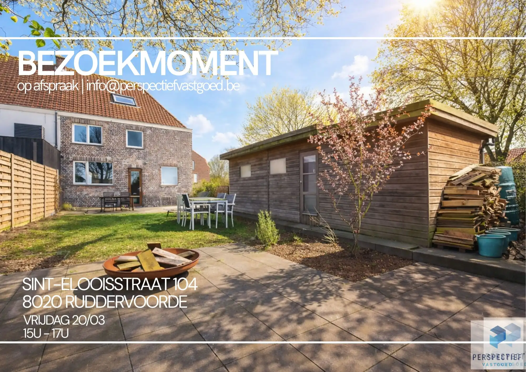 BEZOEKMOMENT VRIJDAG 20/03 VAN 15U TOT 17U |&nbsp;VERRASSEND RUIME CHARMANTE WONING met ZONGERICHTE GEZELIIGE TUIN foto {{pictureIndex}}