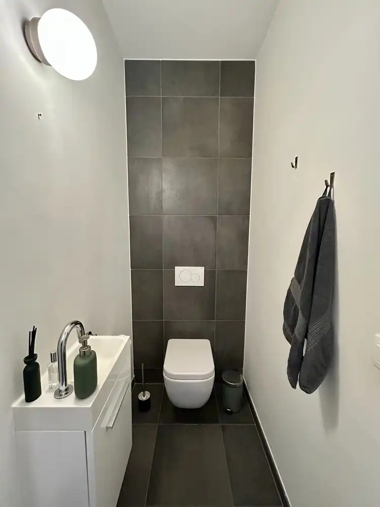 Stijlvol en energiezuinig appartement met terras aan de Vaartkom foto 11