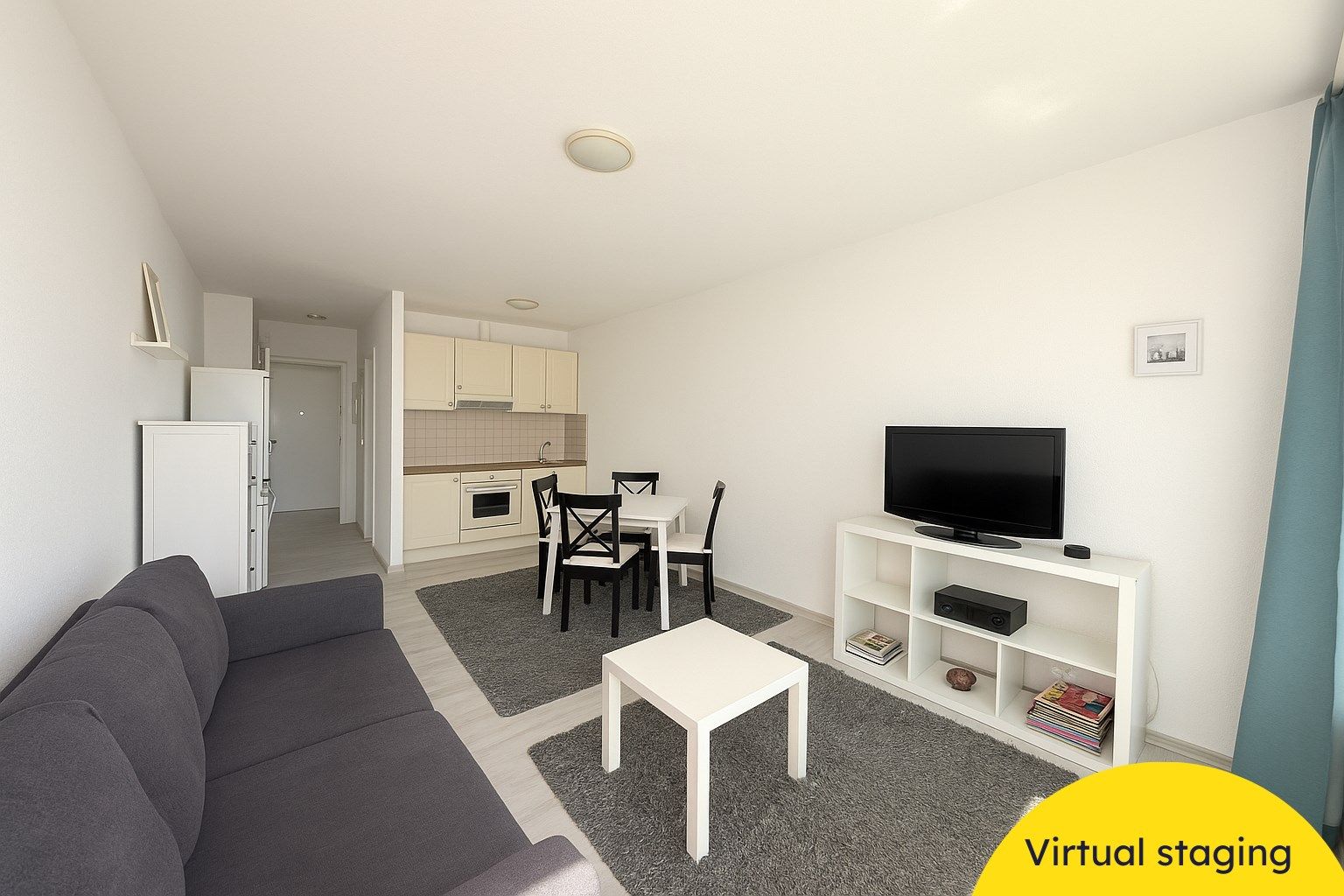 Instapklare gemeubelde studio (30 m²) met terras te Nieuwpoort-Bad. foto 2