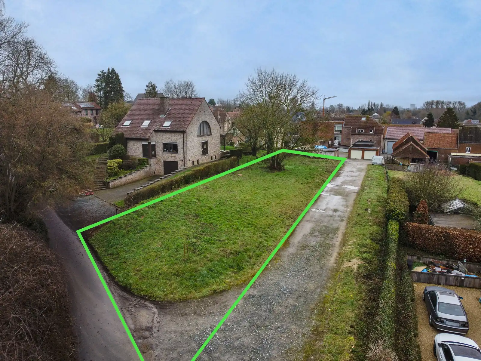 Bouwgrond voor open bebouwing in super rustige straat foto 4