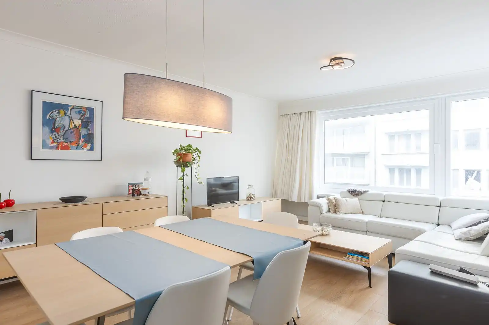 Prachtig hoekappartement met 3 slpk pal aan zee in verzorgde residentie foto 3