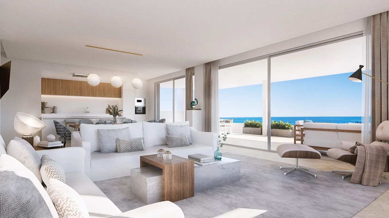 Golf & Sea Paradise: ruime en luxueuze appartementen nabij een exclusief golfresort met alle faciliteiten en de zee foto 2
